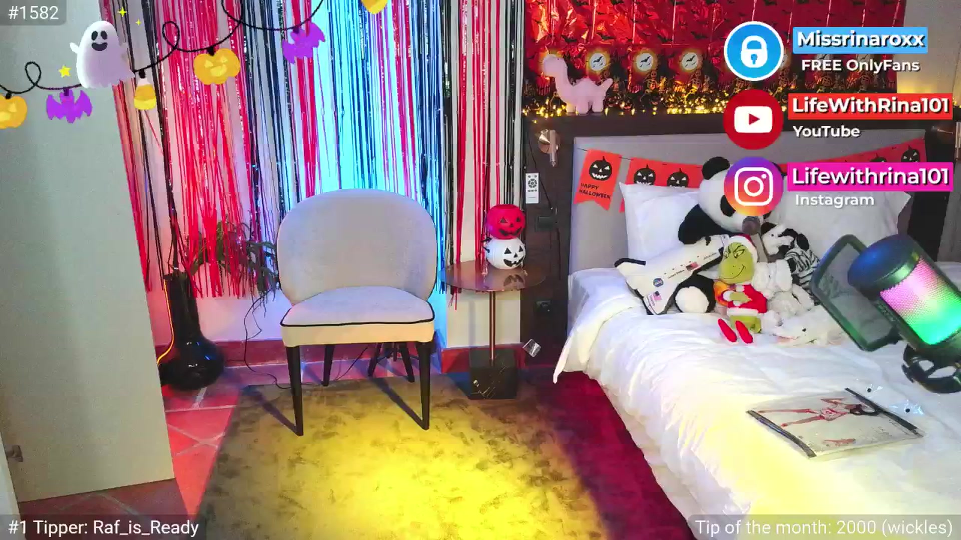 Gallery image thumbnail from Missrinaroxx's myfreecams stream on, 10/27/2025, 21:47 image 3 of 20