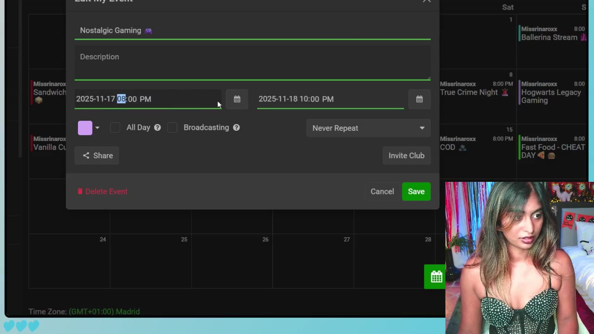 Gallery image thumbnail from Missrinaroxx's myfreecams stream on, 10/29/2025, 21:06 image 4 of 20
