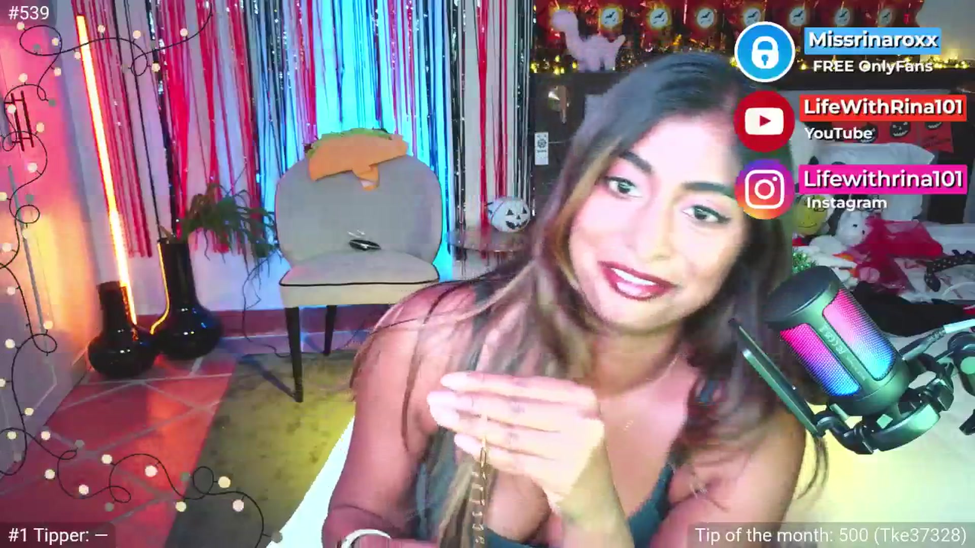 Gallery image thumbnail from Missrinaroxx's myfreecams stream on, 11/02/2025, 21:39 image 2 of 20