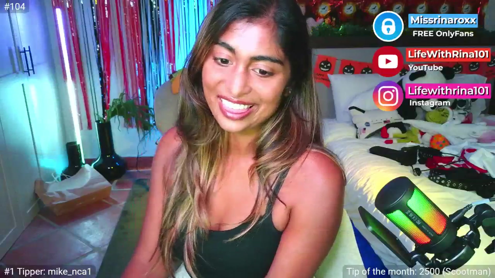 Gallery image thumbnail from Missrinaroxx's myfreecams stream on, 11/04/2025, 21:23 image 20 of 20