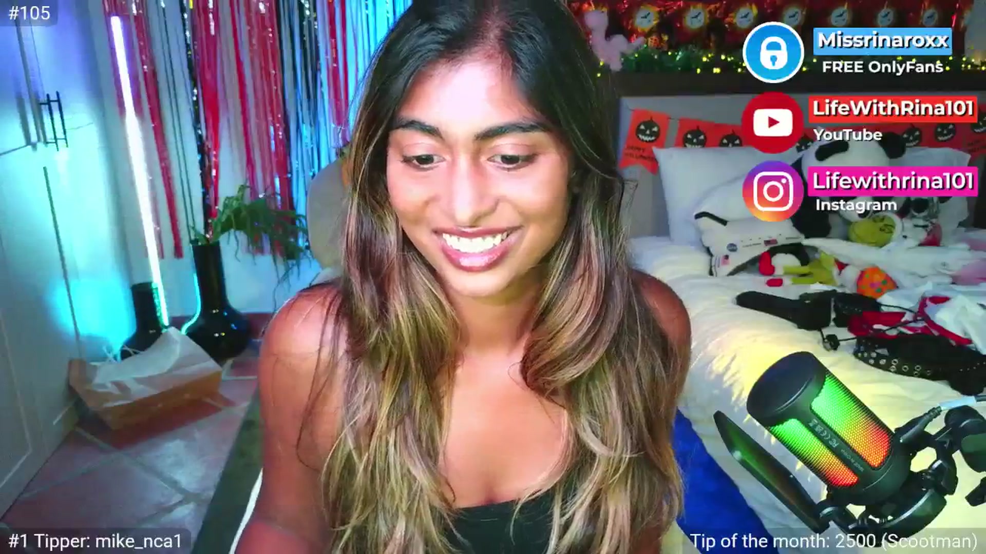 Gallery image thumbnail from Missrinaroxx's myfreecams stream on, 11/04/2025, 21:23 image 18 of 20