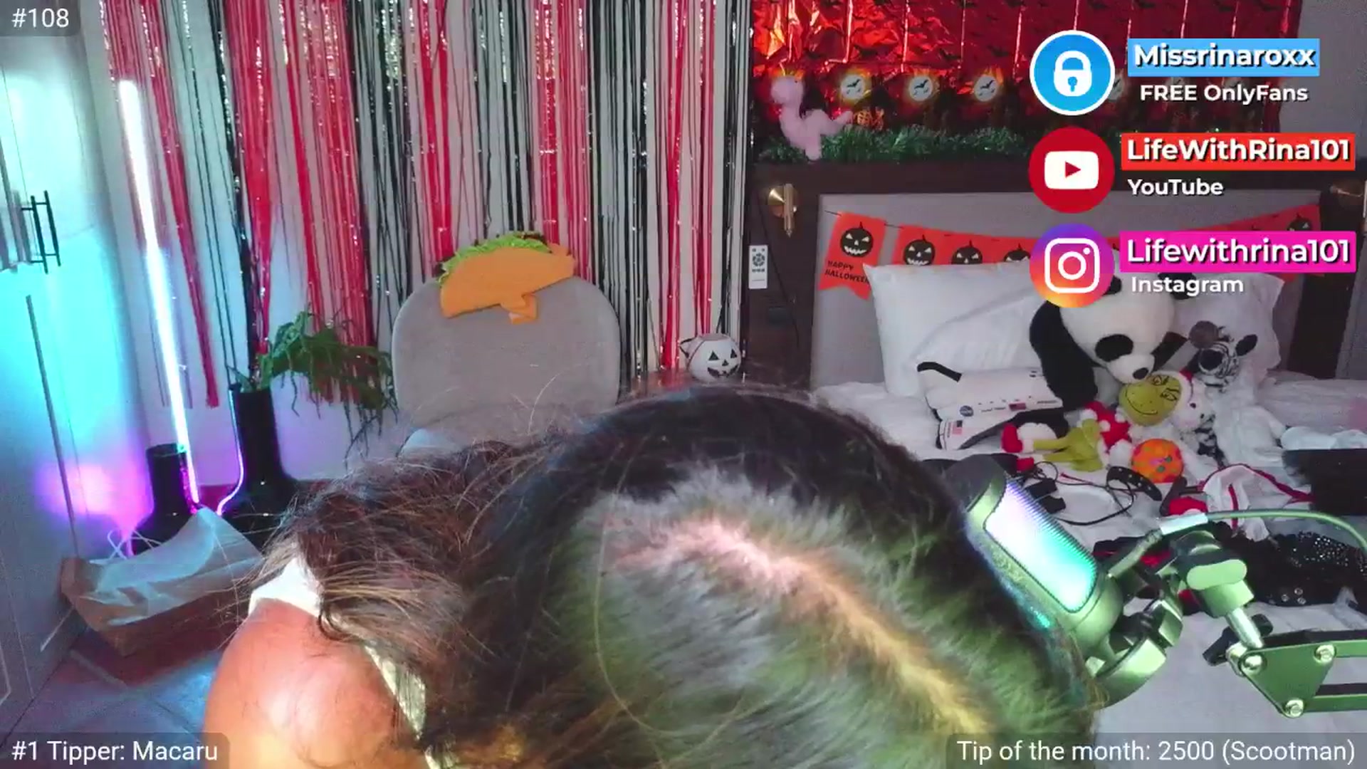 Gallery image thumbnail from Missrinaroxx's myfreecams stream on, 11/05/2025, 21:05 image 13 of 20