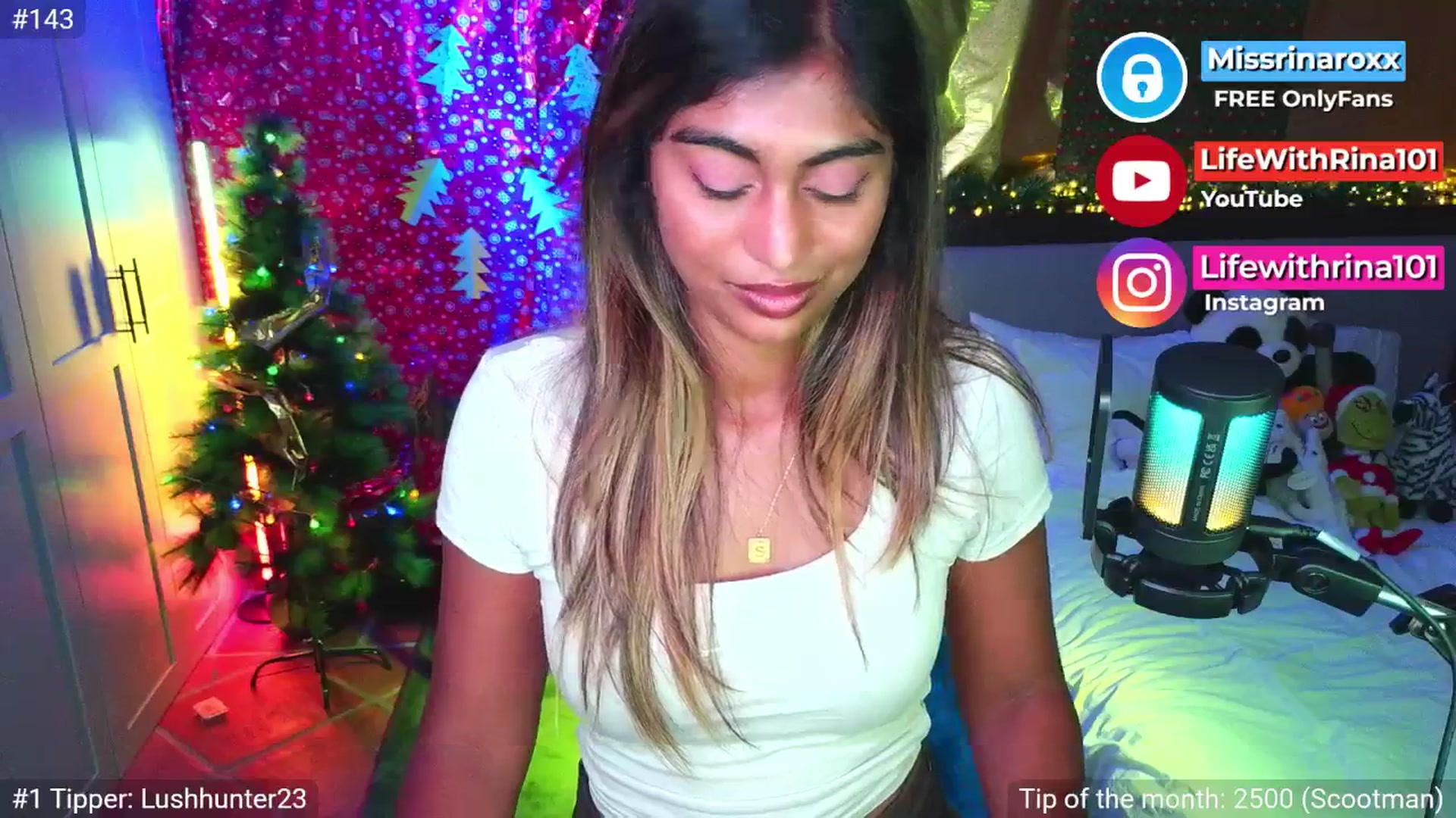 Gallery image thumbnail from Missrinaroxx's myfreecams stream on, 11/10/2025, 22:03 image 6 of 20