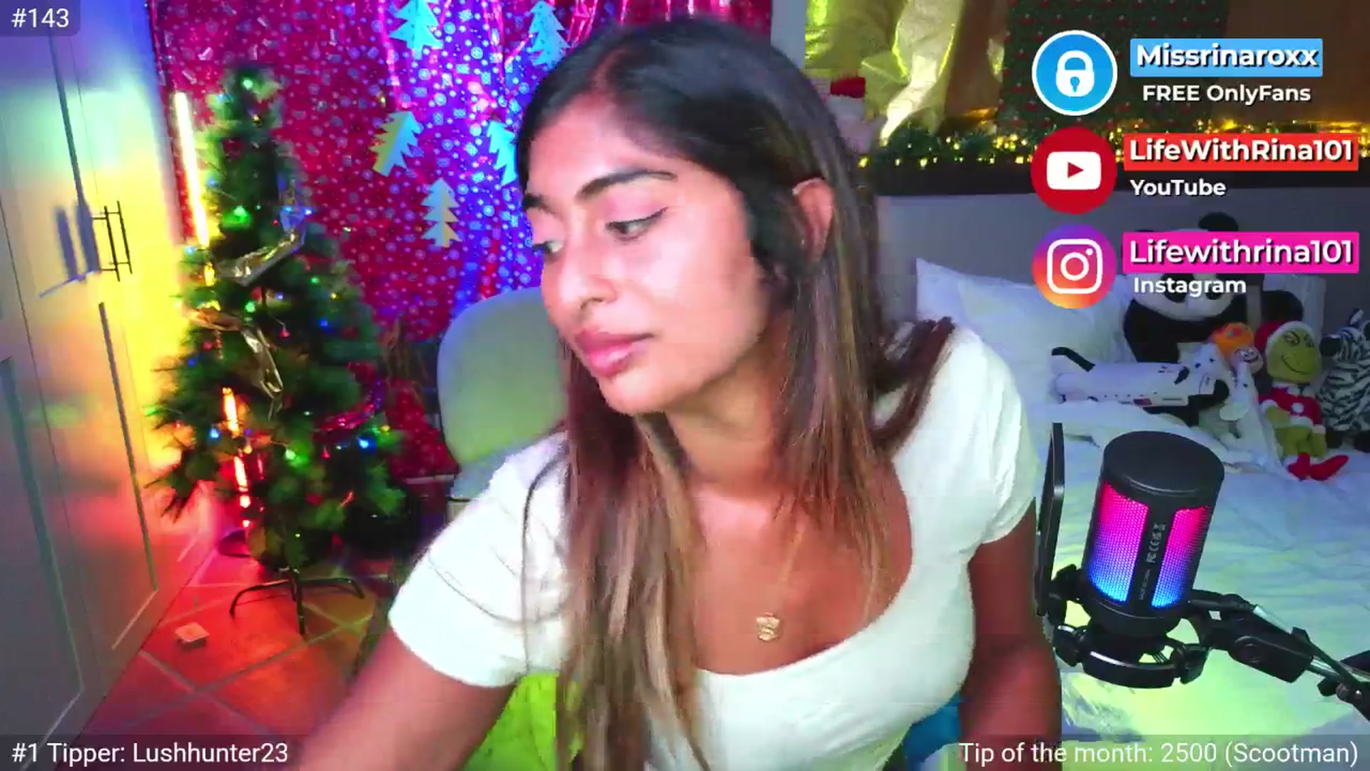 Gallery image thumbnail from Missrinaroxx's myfreecams stream on, 11/10/2025, 22:03 image 4 of 20
