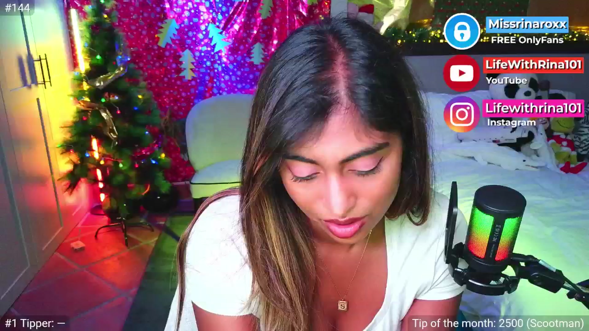 Gallery image thumbnail from Missrinaroxx's myfreecams stream on, 11/10/2025, 22:03 image 1 of 20