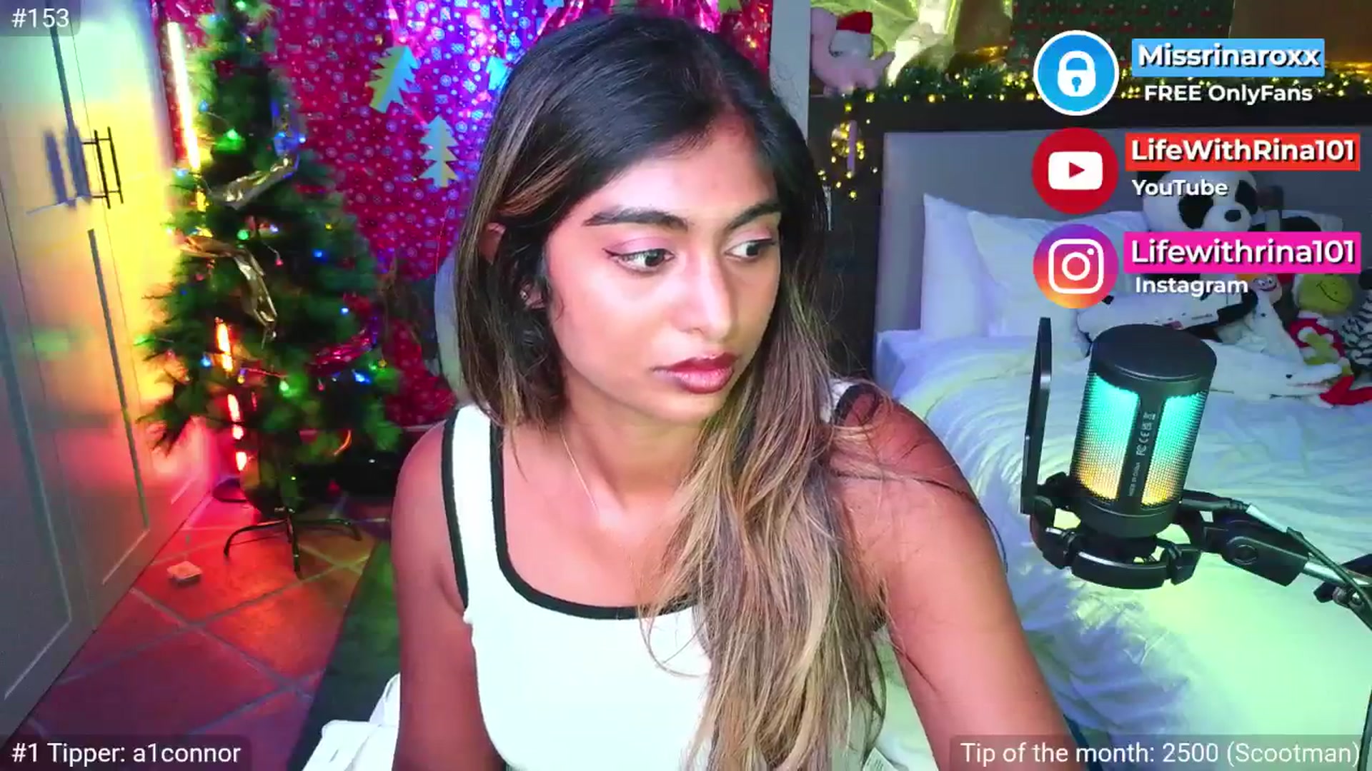 Gallery image thumbnail from Missrinaroxx's myfreecams stream on, 11/11/2025, 21:54 image 19 of 20