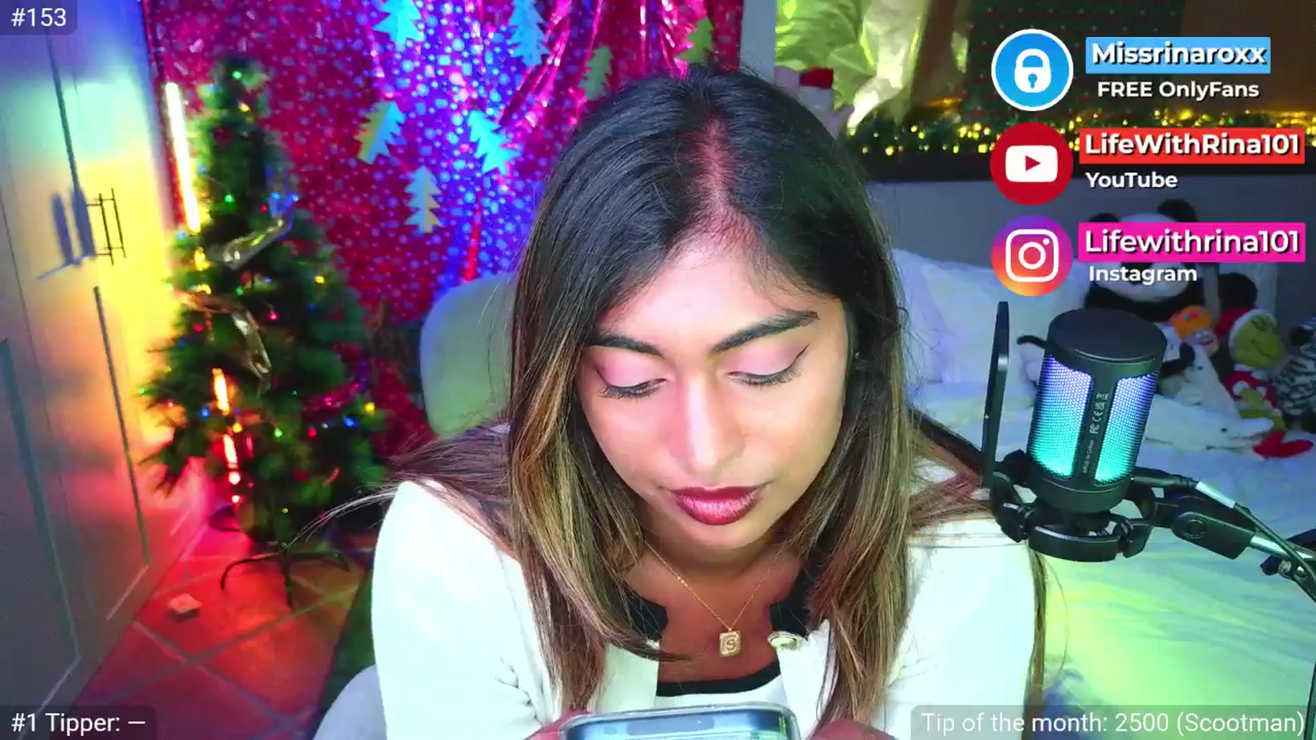 Gallery image thumbnail from Missrinaroxx's myfreecams stream on, 11/11/2025, 21:54 image 8 of 20