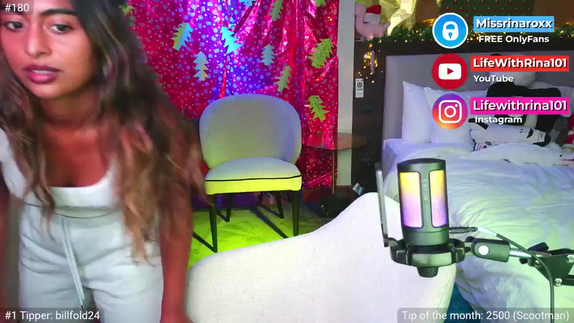 Gallery image thumbnail from Missrinaroxx's myfreecams stream on, 11/13/2025, 21:43 image 7 of 20