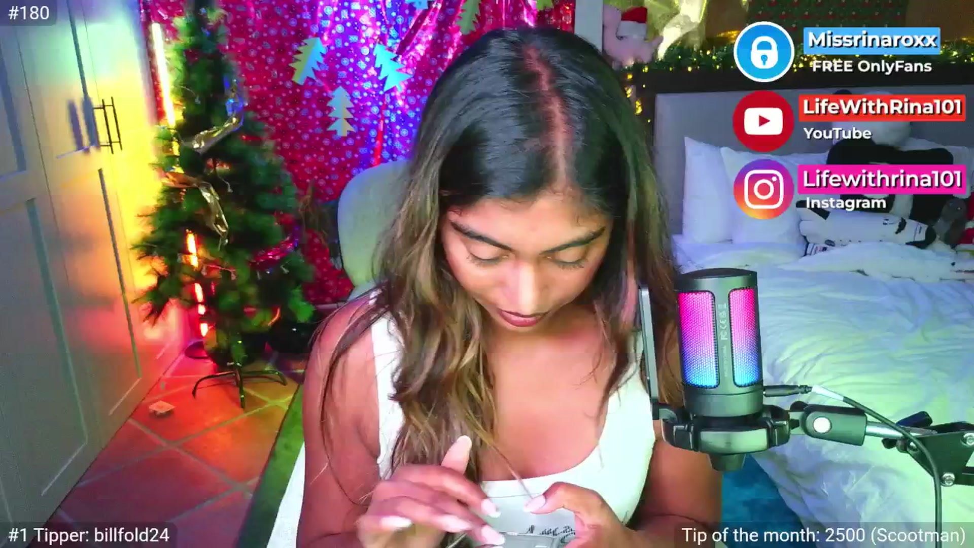Gallery image thumbnail from Missrinaroxx's myfreecams stream on, 11/13/2025, 21:43 image 8 of 20
