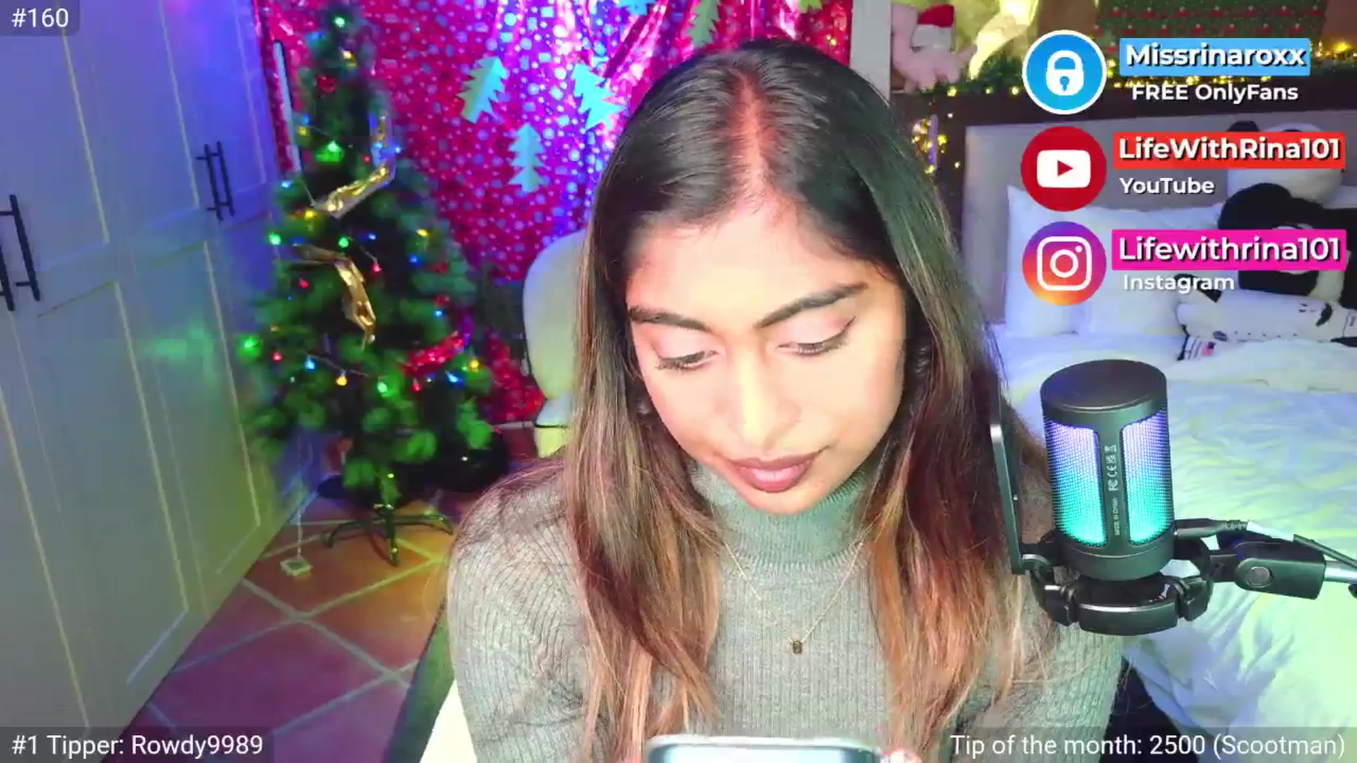 Gallery image thumbnail from Missrinaroxx's myfreecams stream on, 11/18/2025, 22:06 image 3 of 20