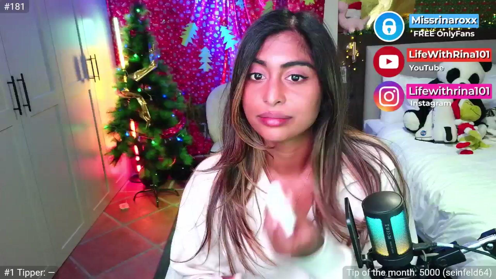 Gallery image thumbnail from Missrinaroxx's myfreecams stream on, 11/21/2025, 22:08 image 1 of 20