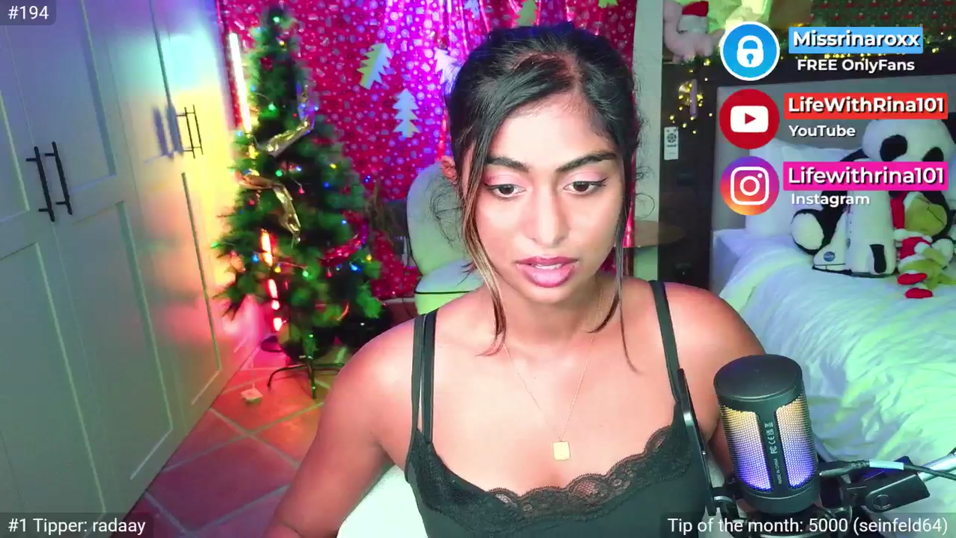 Gallery image thumbnail from Missrinaroxx's myfreecams stream on, 11/23/2025, 22:13 image 5 of 20