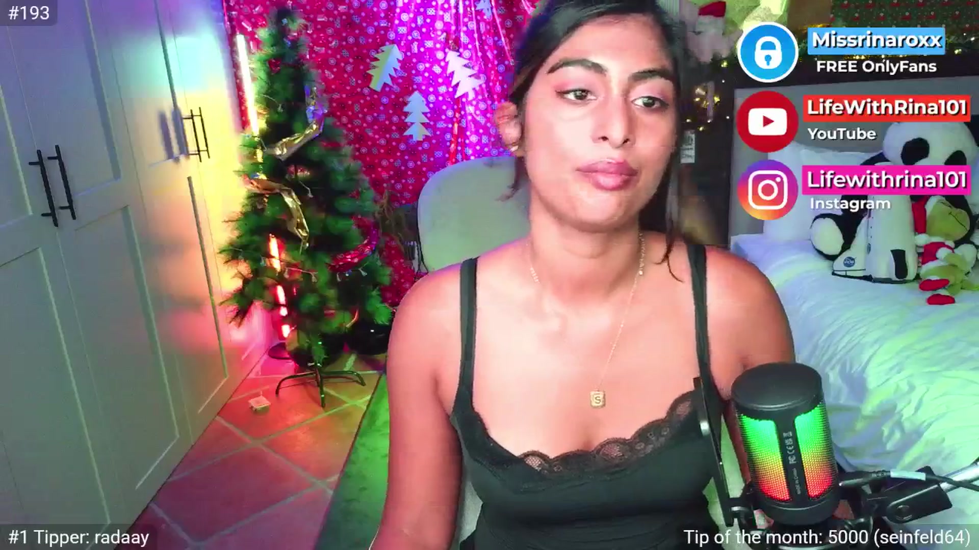 Gallery image thumbnail from Missrinaroxx's myfreecams stream on, 11/23/2025, 22:13 image 10 of 20