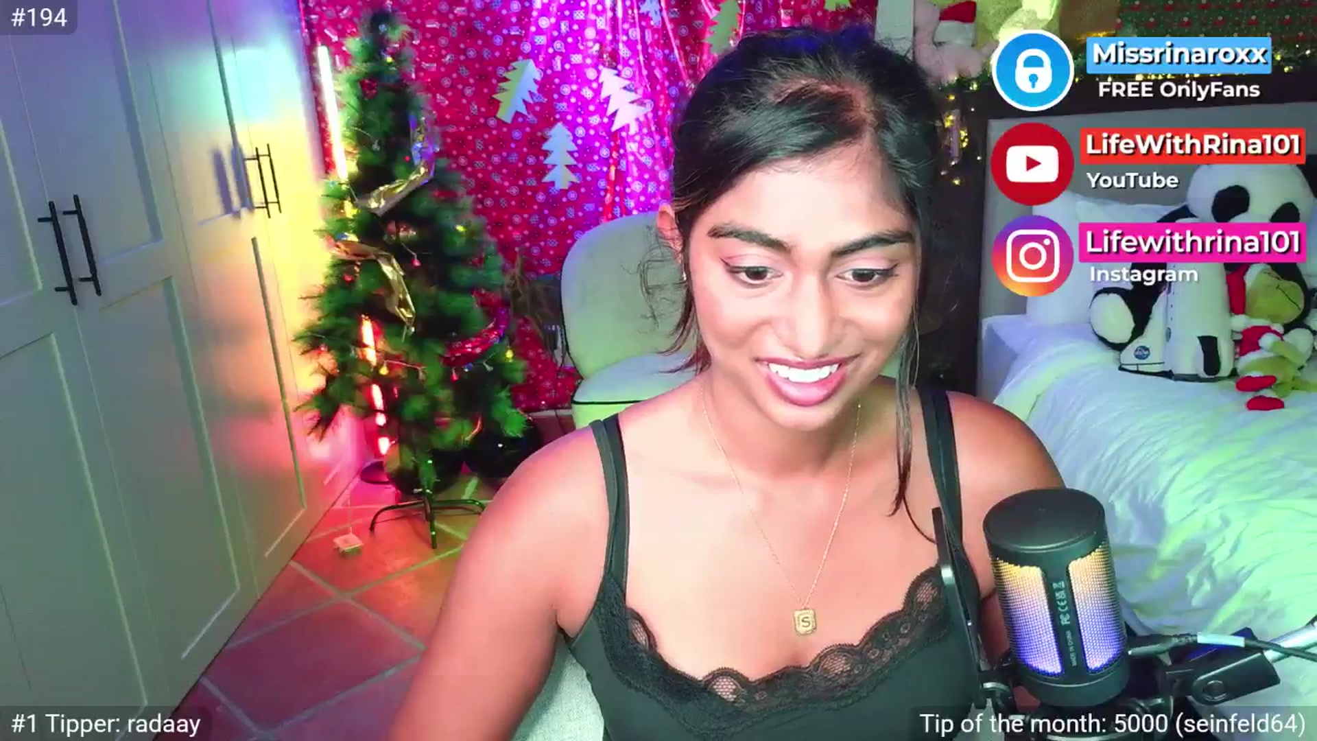 Gallery image thumbnail from Missrinaroxx's myfreecams stream on, 11/23/2025, 22:13 image 7 of 20