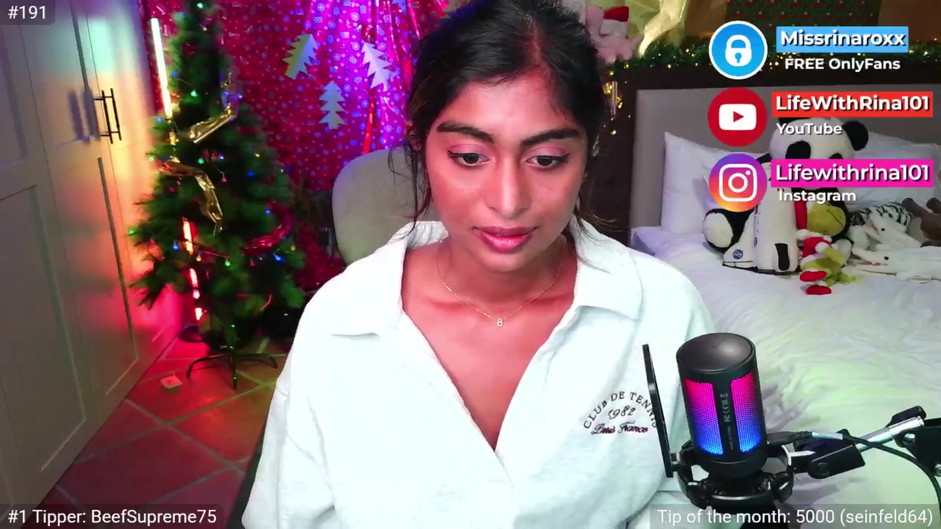 Gallery image thumbnail from Missrinaroxx's myfreecams stream on, 11/25/2025, 21:49 image 10 of 20