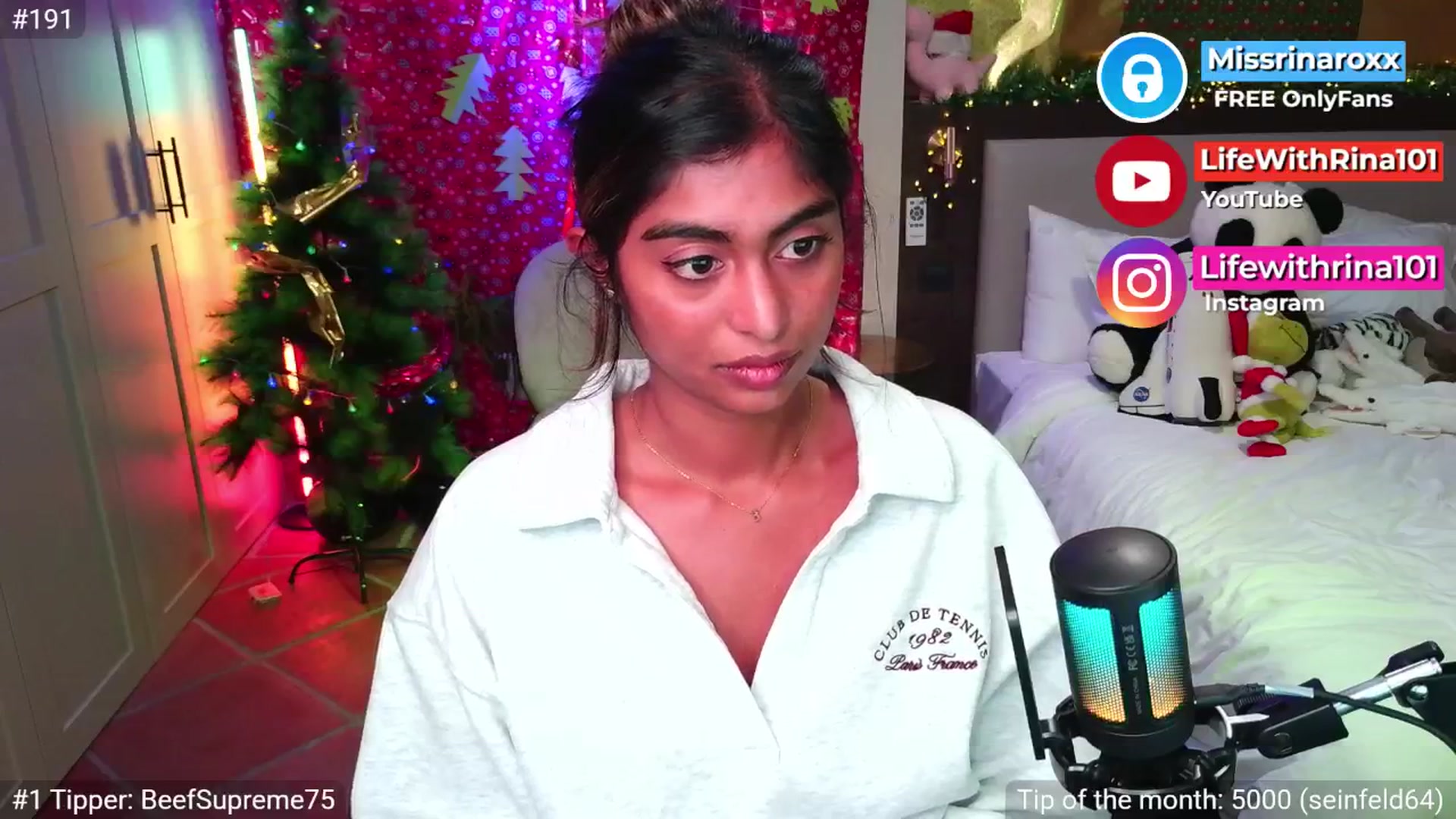Gallery image thumbnail from Missrinaroxx's myfreecams stream on, 11/25/2025, 21:49 image 20 of 20