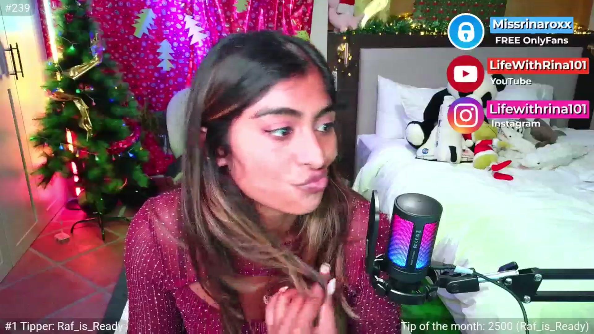 Gallery image thumbnail from Missrinaroxx's myfreecams stream on, 12/01/2025, 21:50 image 13 of 20
