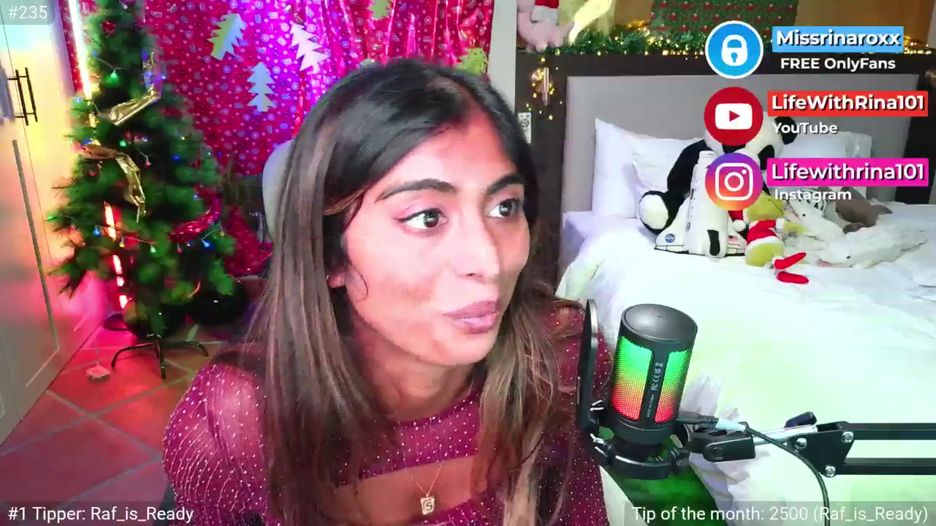 Gallery image thumbnail from Missrinaroxx's myfreecams stream on, 12/01/2025, 21:50 image 17 of 20