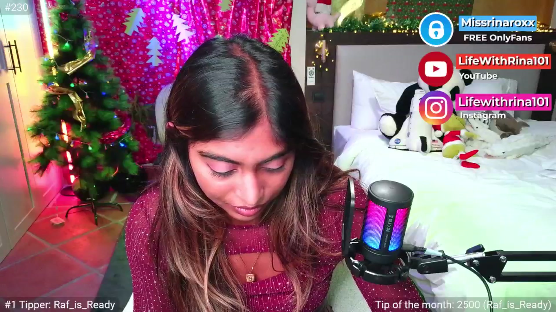 Gallery image thumbnail from Missrinaroxx's myfreecams stream on, 12/01/2025, 21:50 image 10 of 20