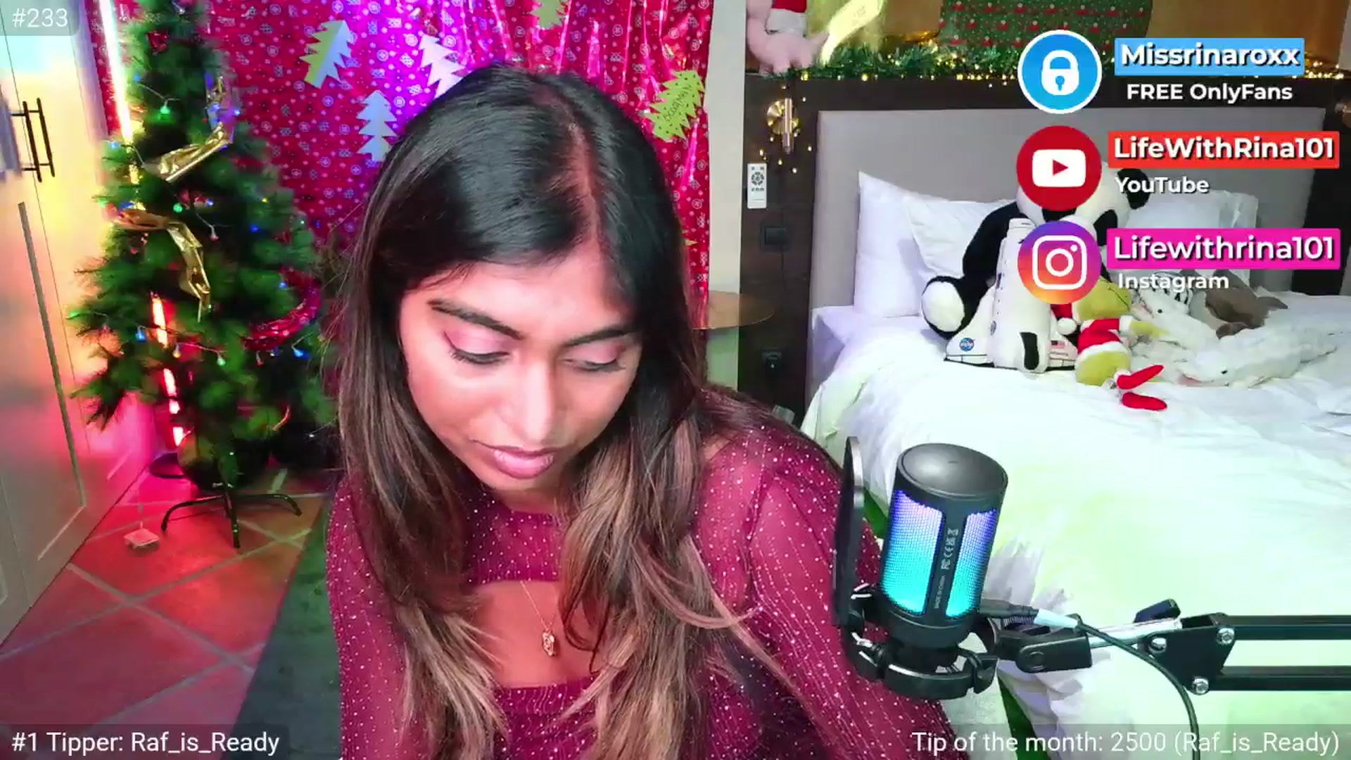 Gallery image thumbnail from Missrinaroxx's myfreecams stream on, 12/01/2025, 21:50 image 18 of 20