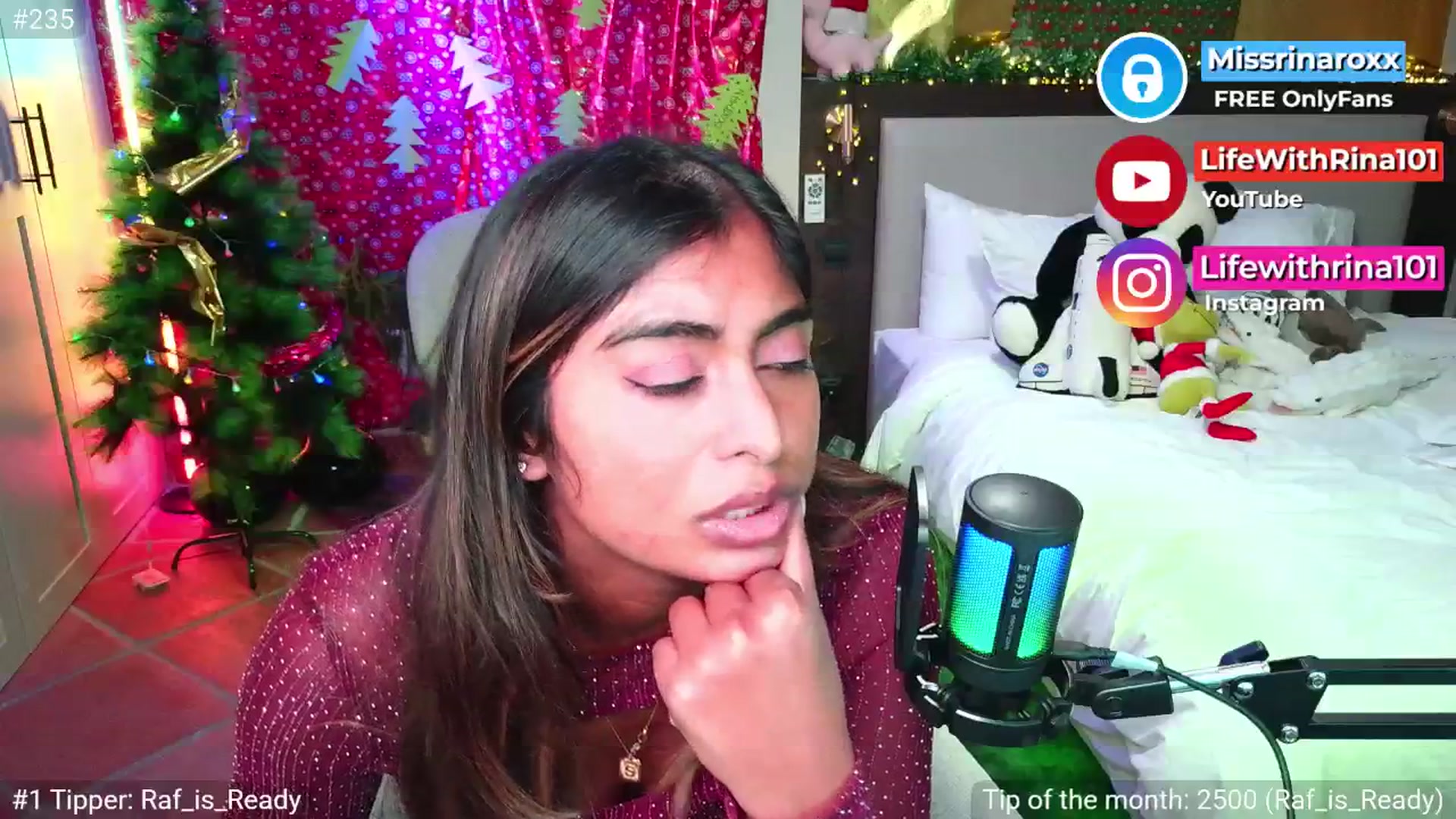 Gallery image thumbnail from Missrinaroxx's myfreecams stream on, 12/01/2025, 21:50 image 12 of 20