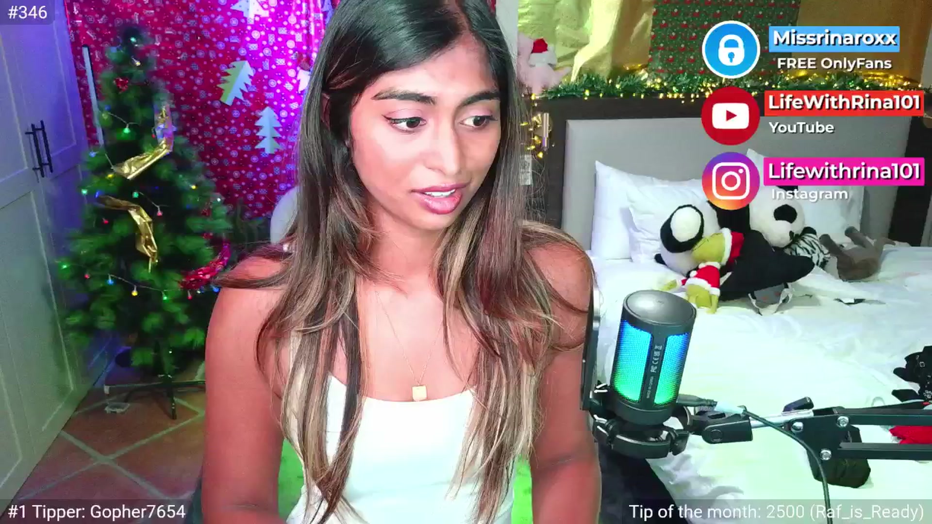 Gallery image thumbnail from Missrinaroxx's myfreecams stream on, 12/03/2025, 22:12 image 9 of 20