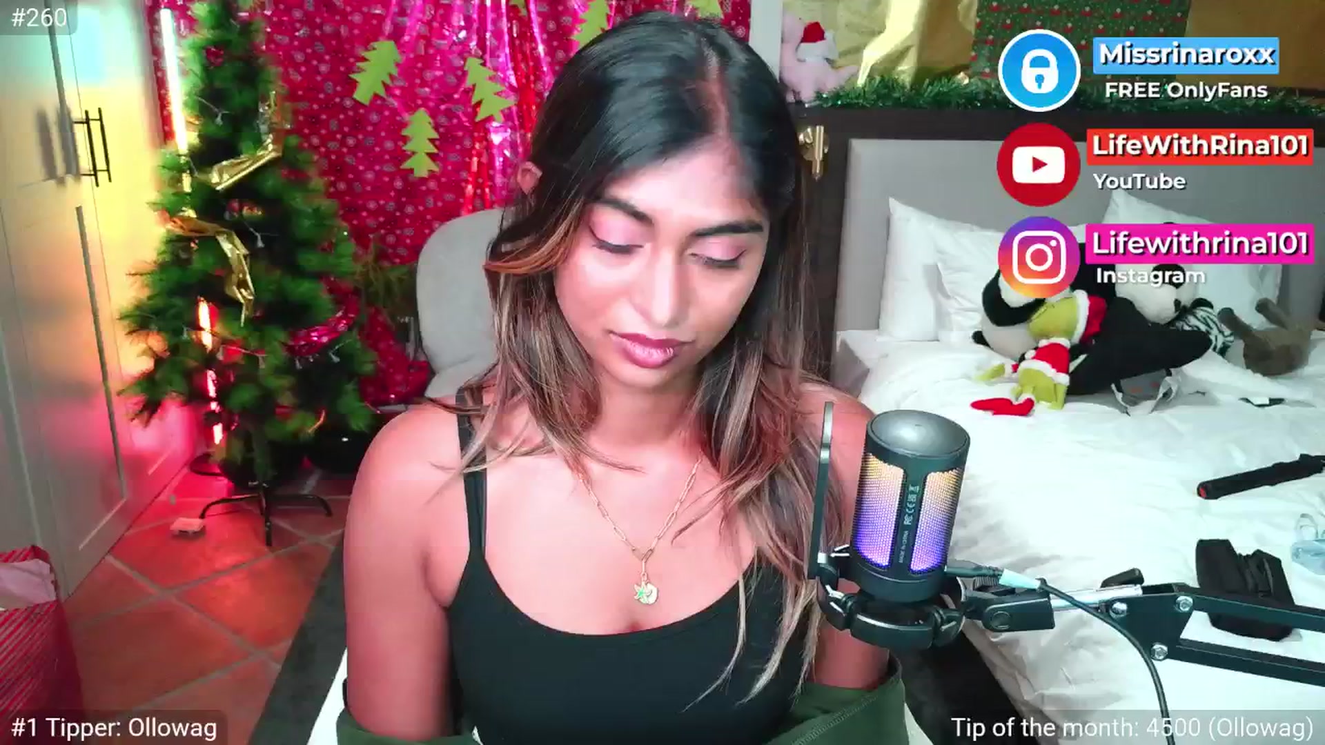 Gallery image thumbnail from Missrinaroxx's myfreecams stream on, 12/04/2025, 22:27 image 20 of 20