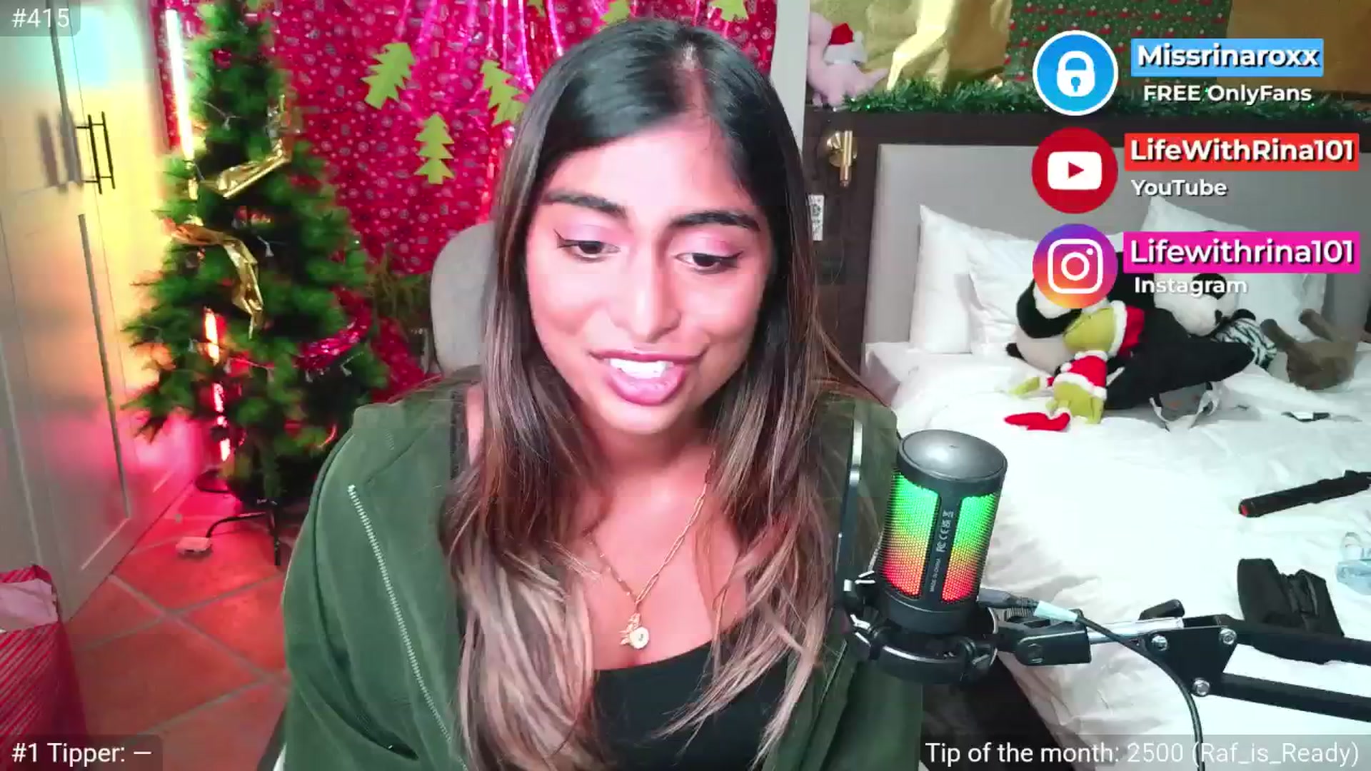 Gallery image thumbnail from Missrinaroxx's myfreecams stream on, 12/04/2025, 22:27 image 8 of 20