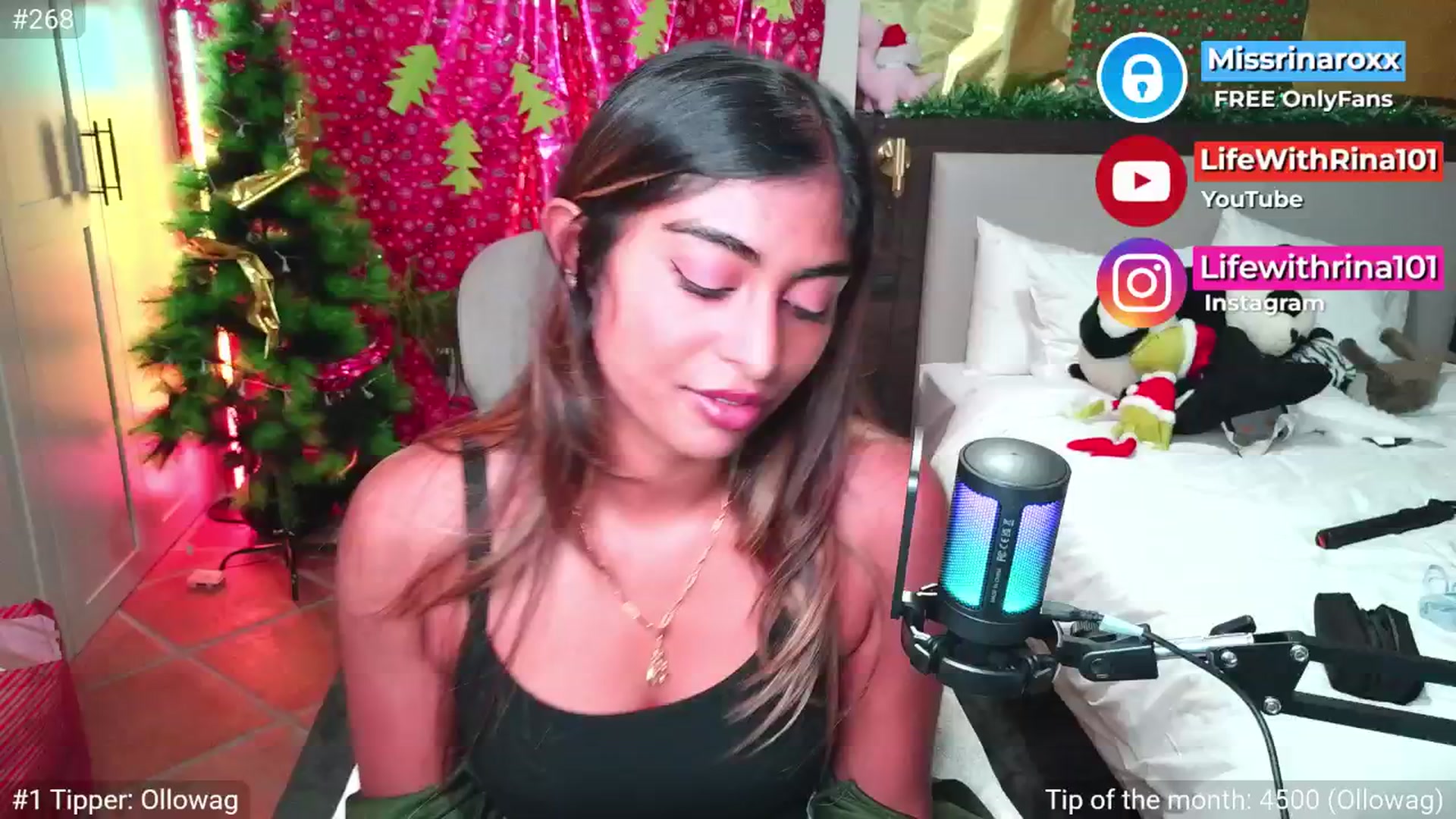 Gallery image thumbnail from Missrinaroxx's myfreecams stream on, 12/04/2025, 22:27 image 14 of 20