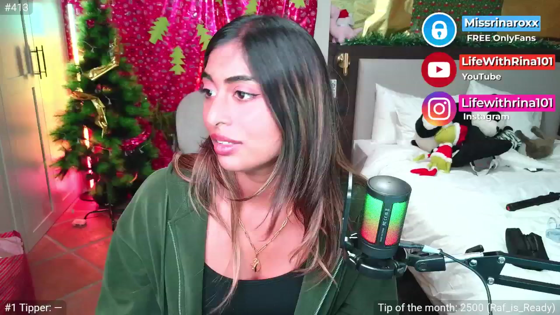 Gallery image thumbnail from Missrinaroxx's myfreecams stream on, 12/04/2025, 22:27 image 7 of 20