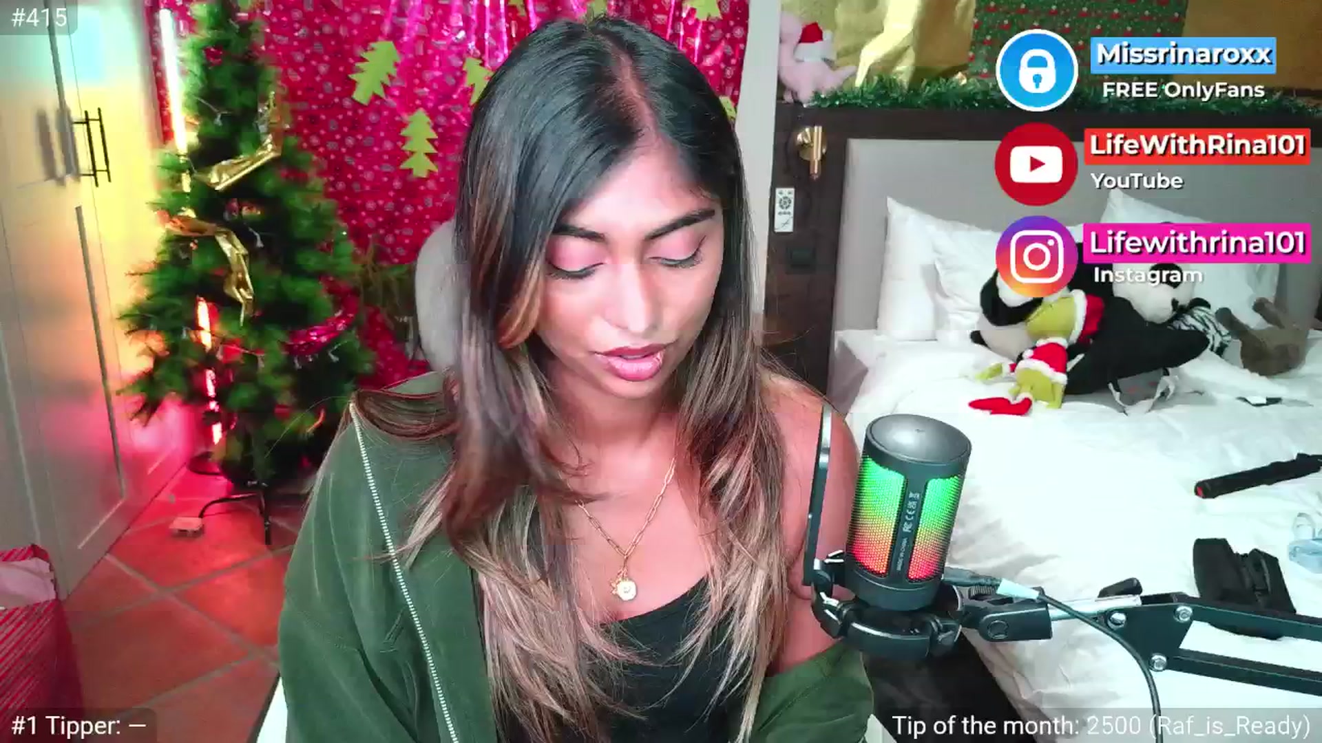 Gallery image thumbnail from Missrinaroxx's myfreecams stream on, 12/04/2025, 22:27 image 9 of 20