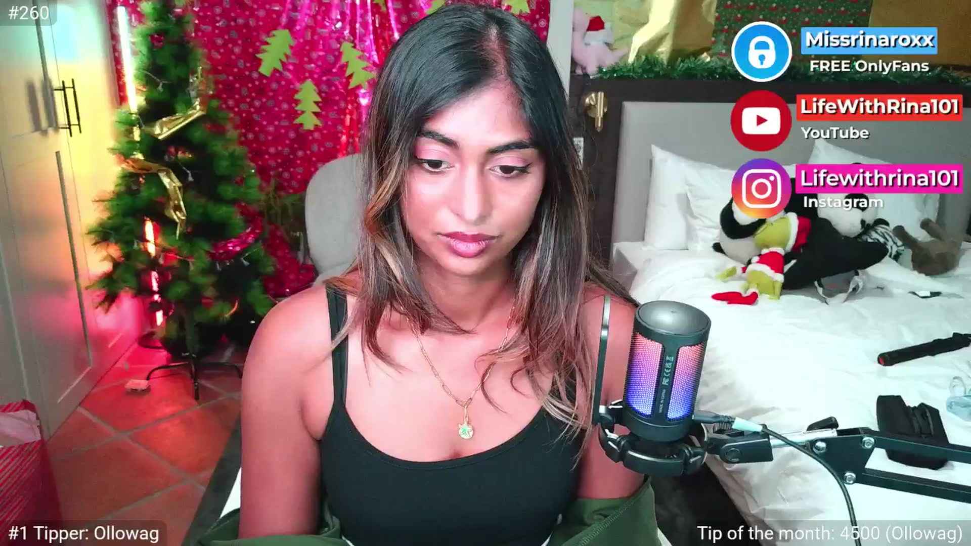Gallery image thumbnail from Missrinaroxx's myfreecams stream on, 12/04/2025, 22:27 image 19 of 20