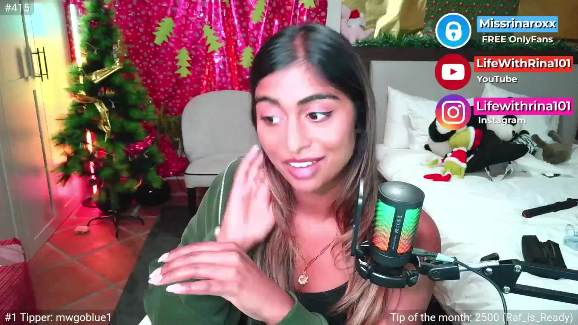 Gallery image thumbnail from Missrinaroxx's myfreecams stream on, 12/04/2025, 22:27 image 10 of 20
