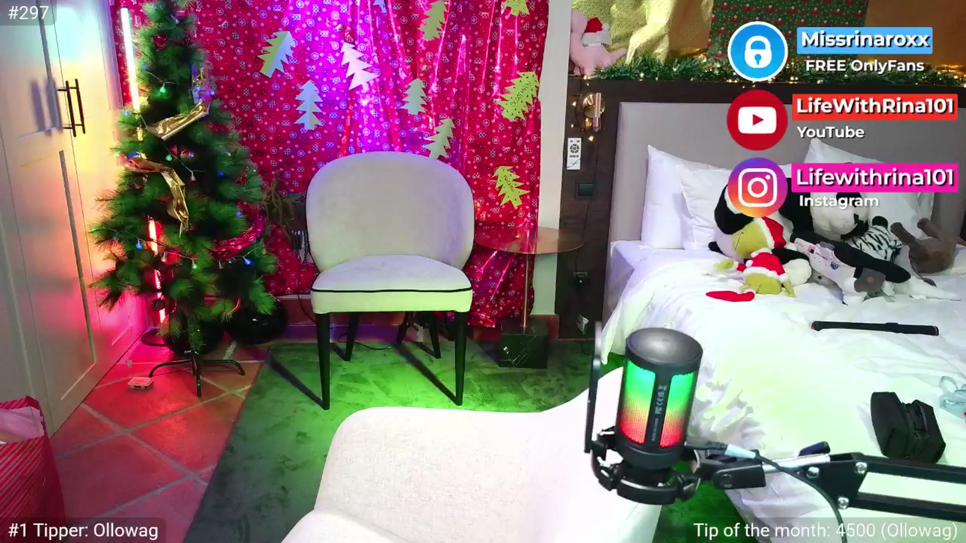 Gallery image thumbnail from Missrinaroxx's myfreecams stream on, 12/05/2025, 21:48 image 12 of 20