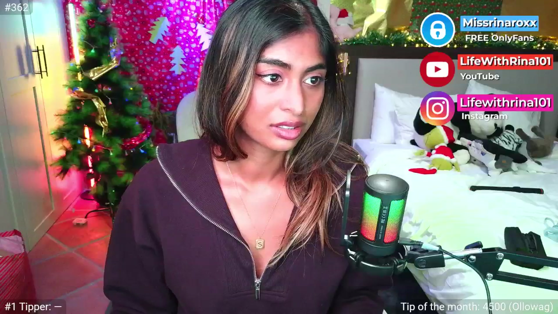 Gallery image thumbnail from Missrinaroxx's myfreecams stream on, 12/05/2025, 21:48 image 2 of 20