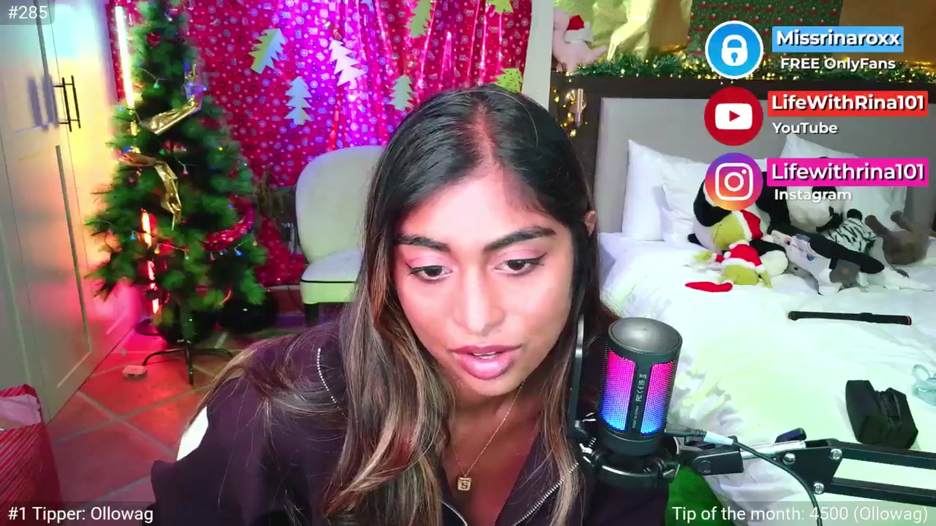 Gallery image thumbnail from Missrinaroxx's myfreecams stream on, 12/05/2025, 21:48 image 14 of 20