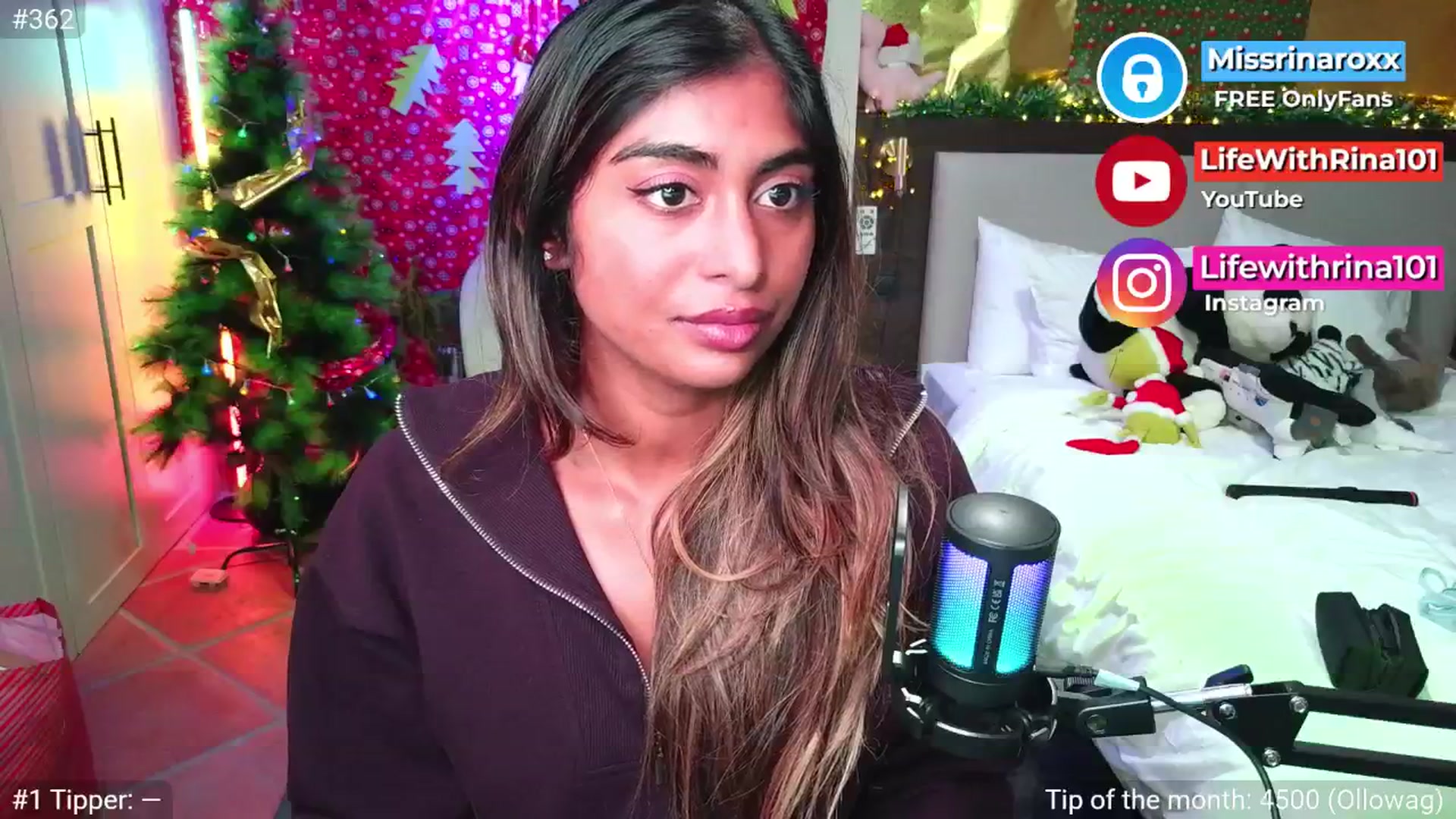 Gallery image thumbnail from Missrinaroxx's myfreecams stream on, 12/05/2025, 21:48 image 4 of 20