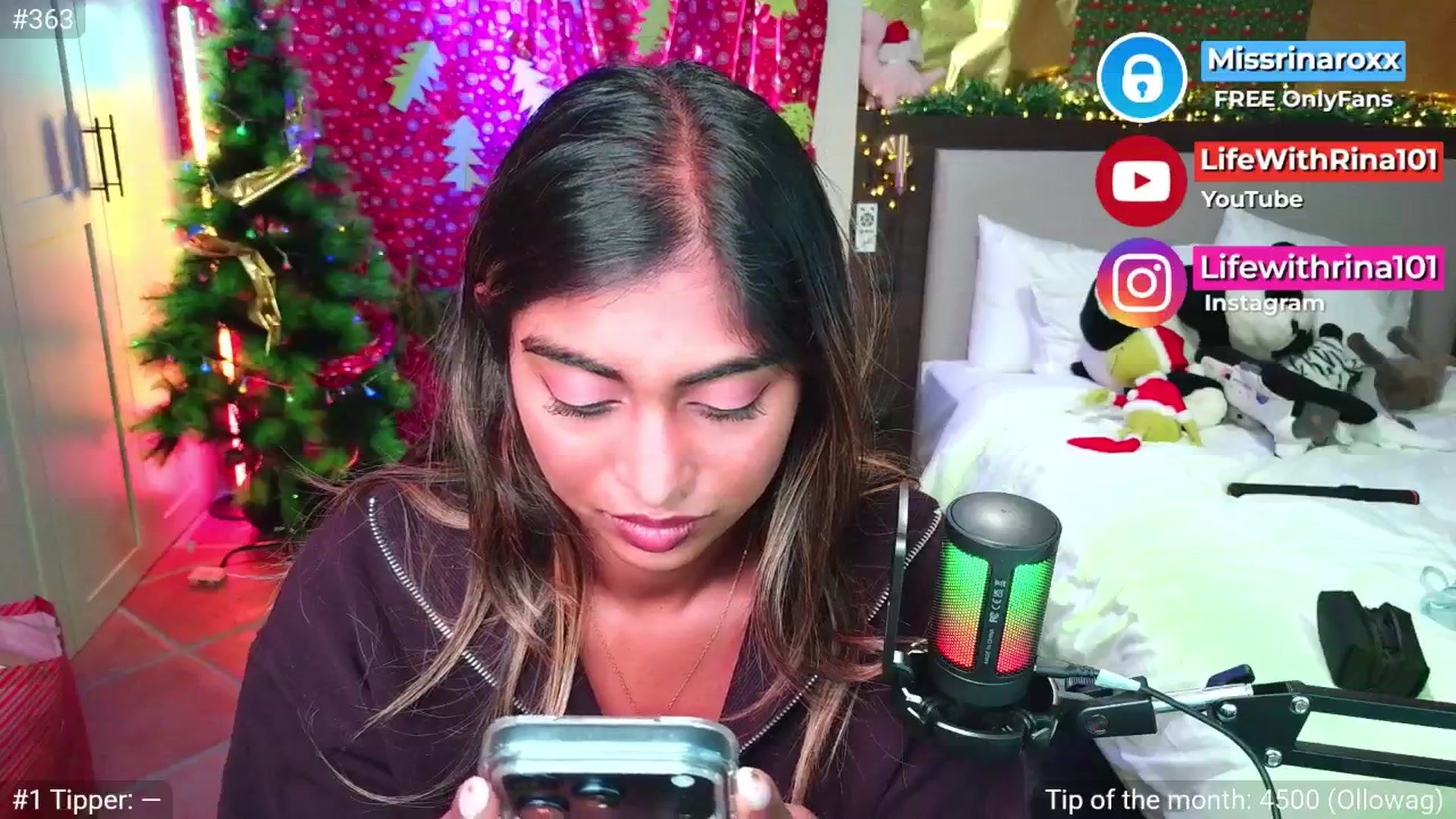 Gallery image thumbnail from Missrinaroxx's myfreecams stream on, 12/05/2025, 21:48 image 5 of 20
