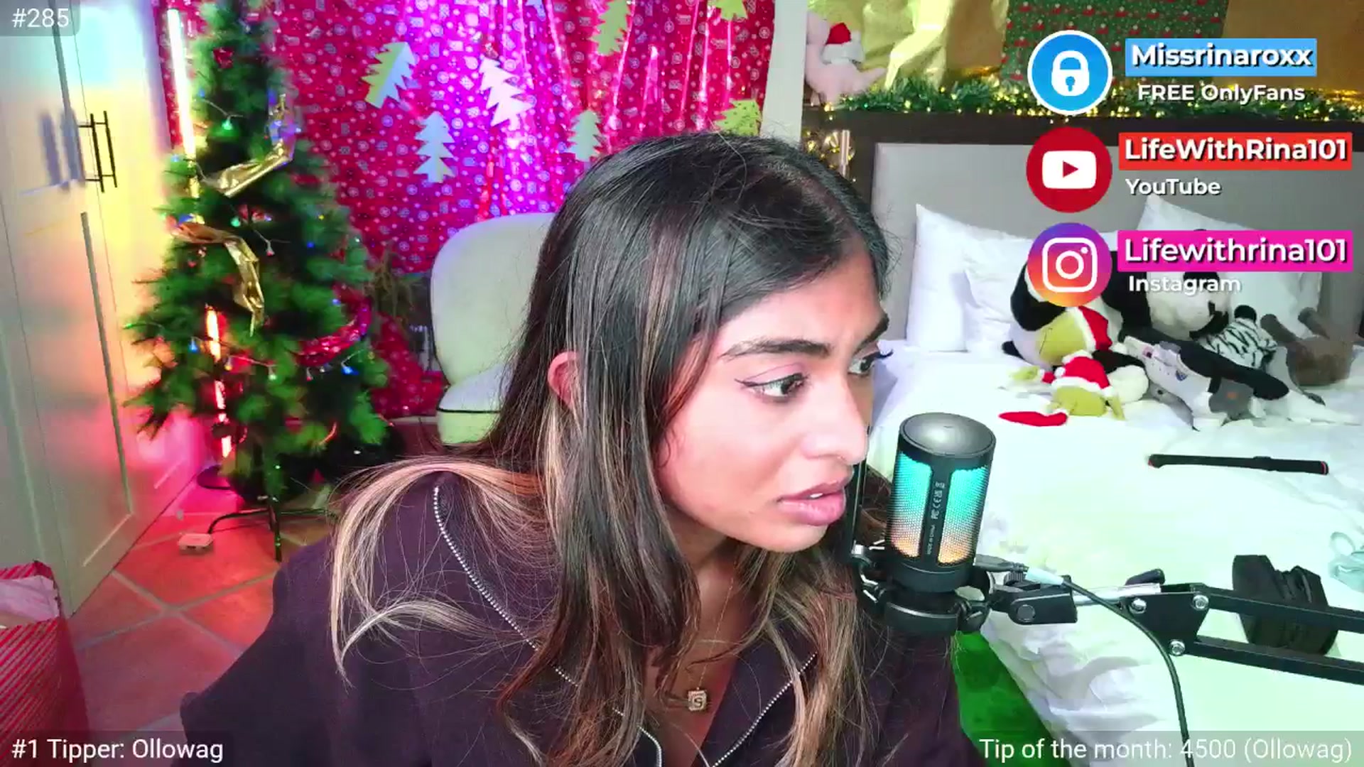 Gallery image thumbnail from Missrinaroxx's myfreecams stream on, 12/05/2025, 21:48 image 17 of 20