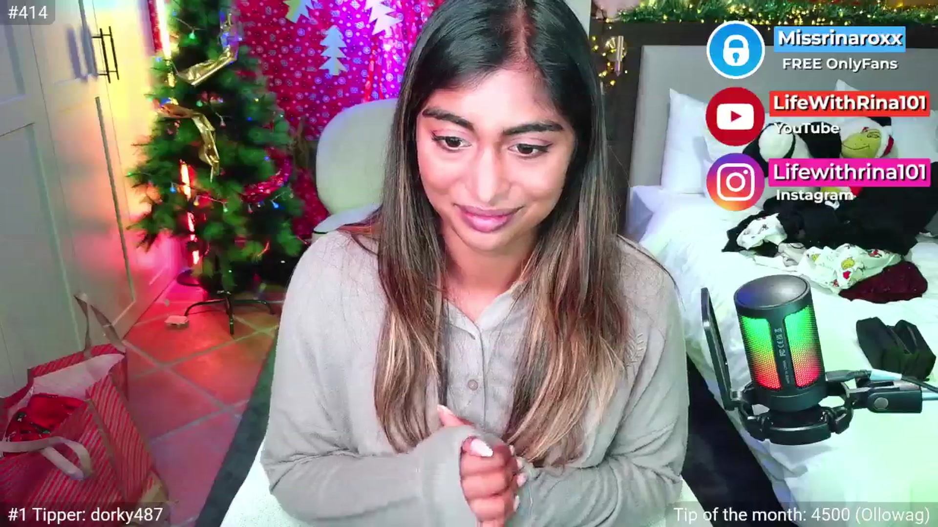 Gallery image thumbnail from Missrinaroxx's myfreecams stream on, 12/07/2025, 22:12 image 6 of 20