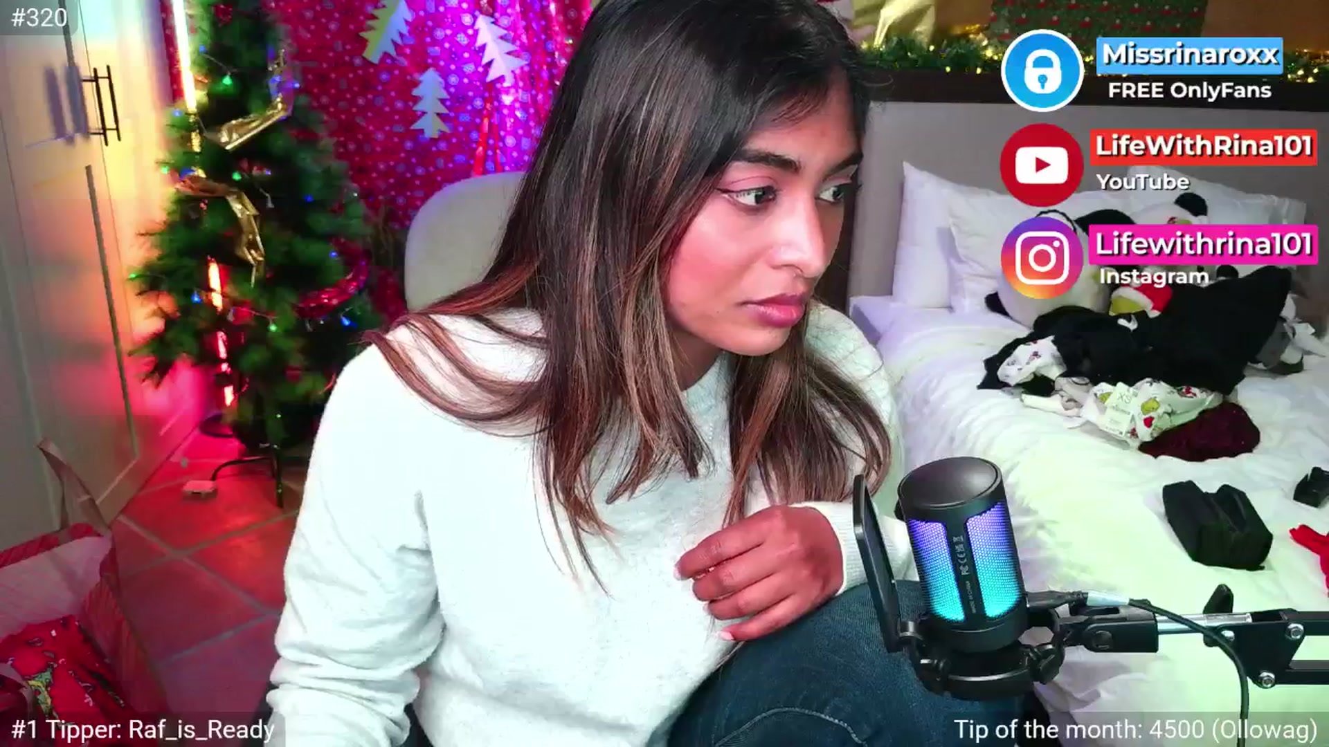 Gallery image thumbnail from Missrinaroxx's myfreecams stream on, 12/08/2025, 21:41 image 16 of 20