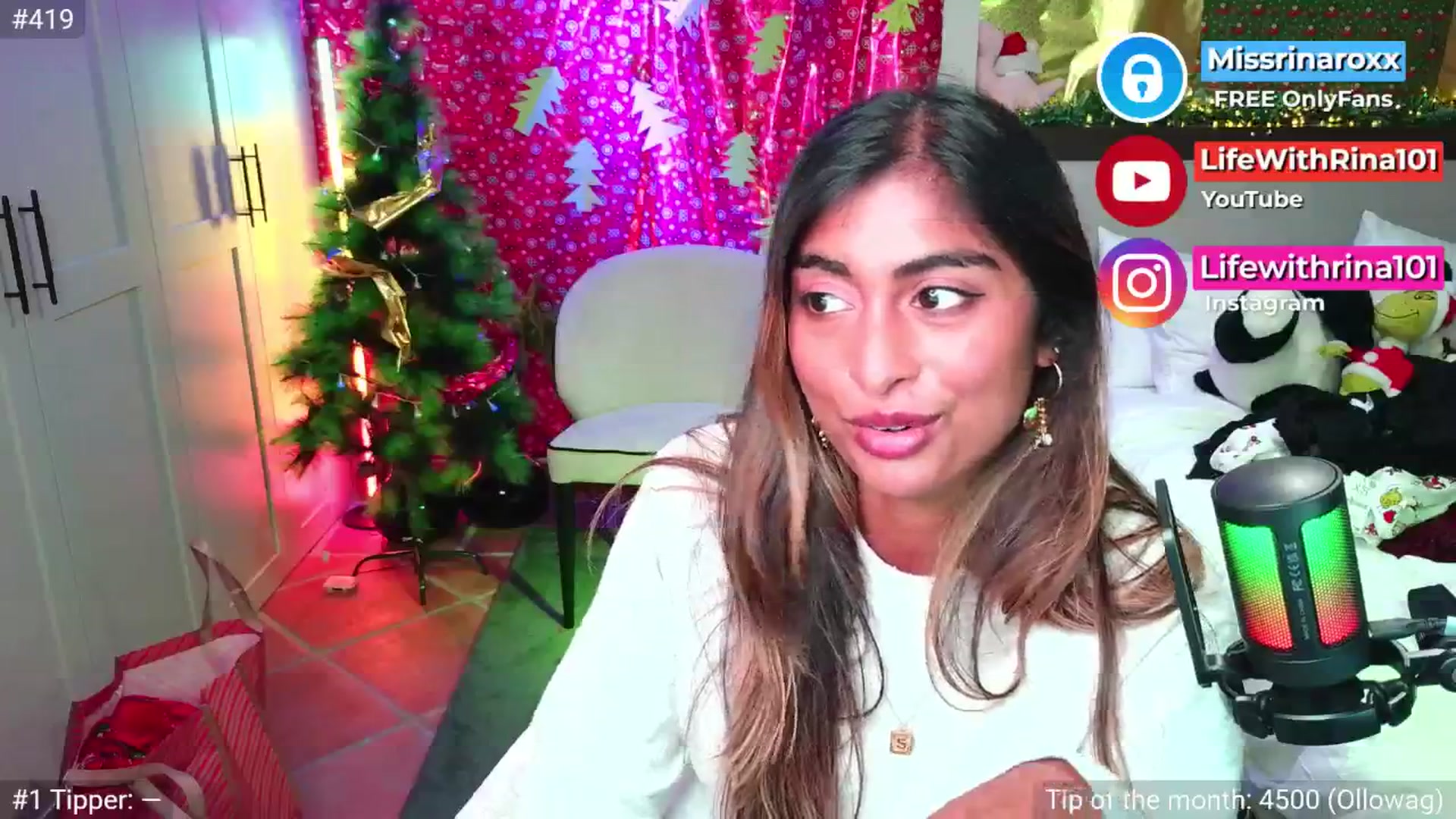 Gallery image thumbnail from Missrinaroxx's myfreecams stream on, 12/08/2025, 21:41 image 4 of 20