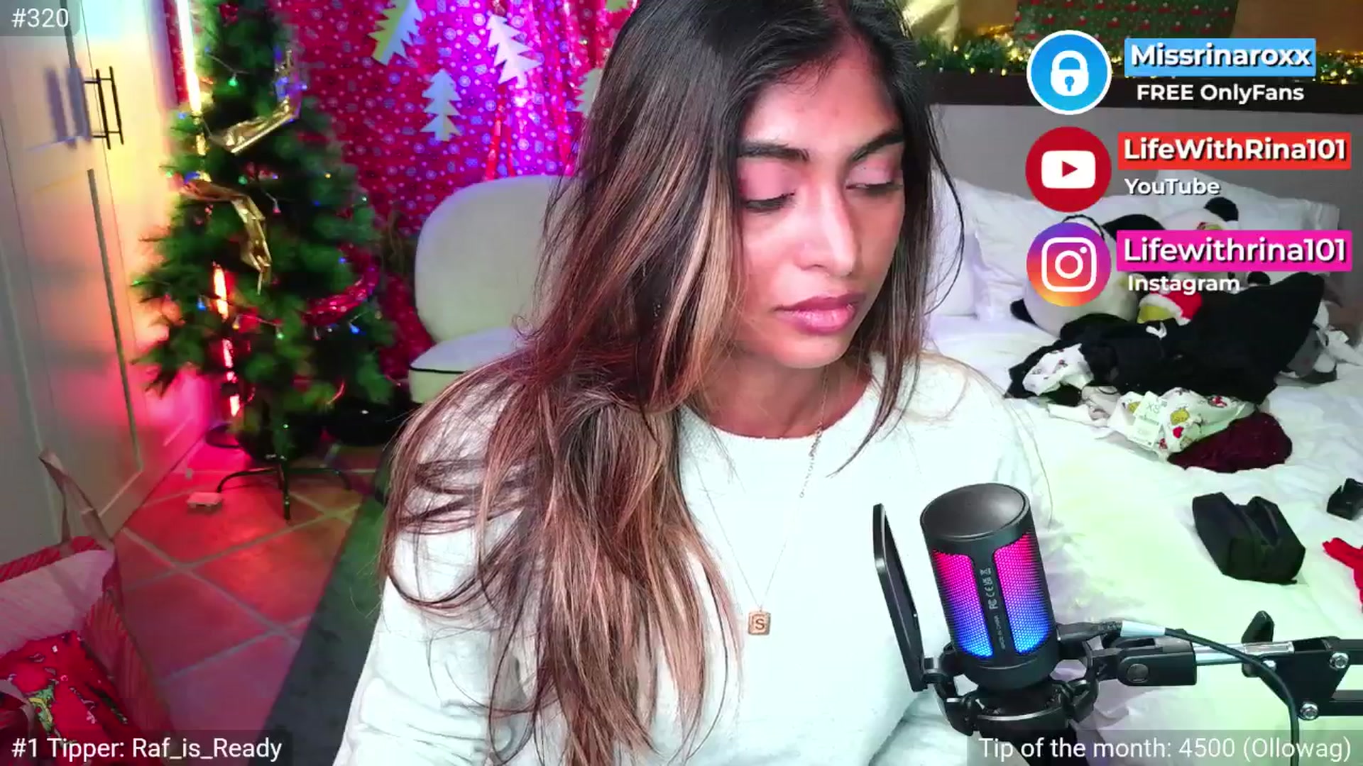 Gallery image thumbnail from Missrinaroxx's myfreecams stream on, 12/08/2025, 21:41 image 20 of 20