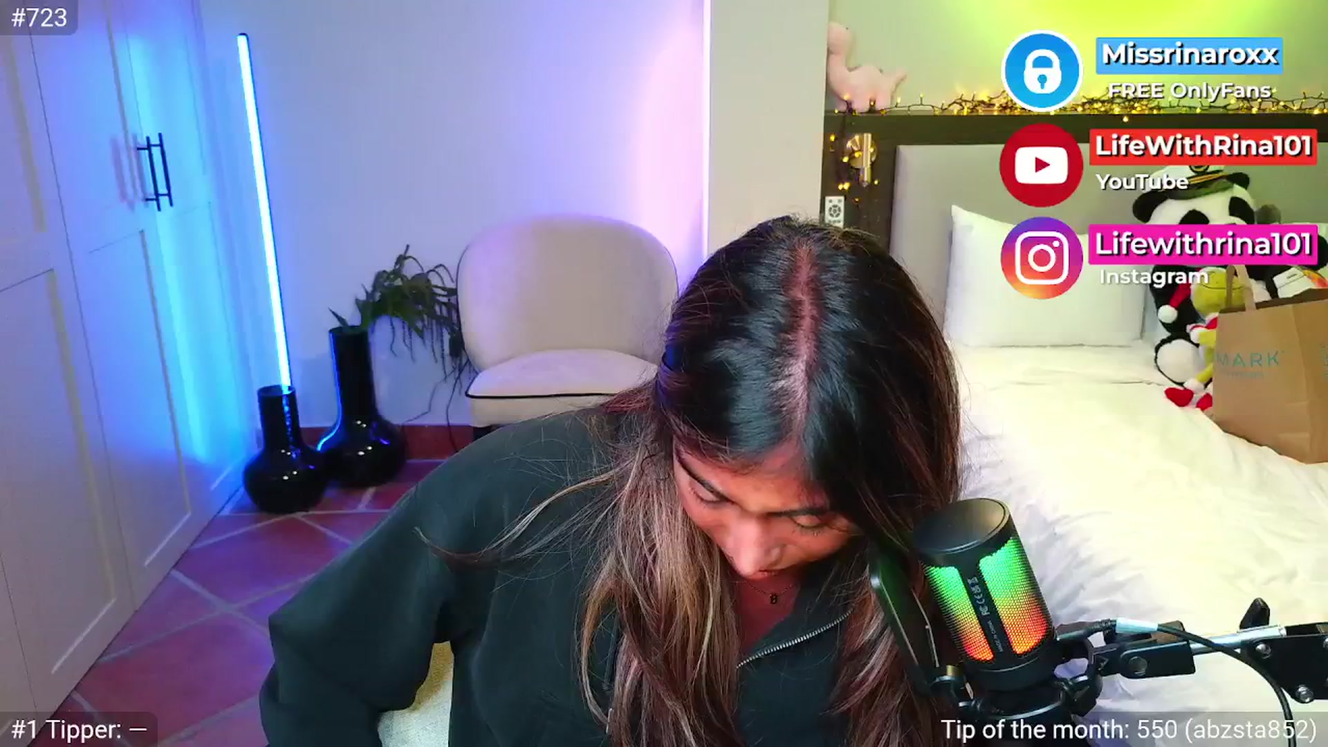 Gallery image thumbnail from Missrinaroxx's myfreecams stream on, 04/06/2026, 20:02 image 9 of 20