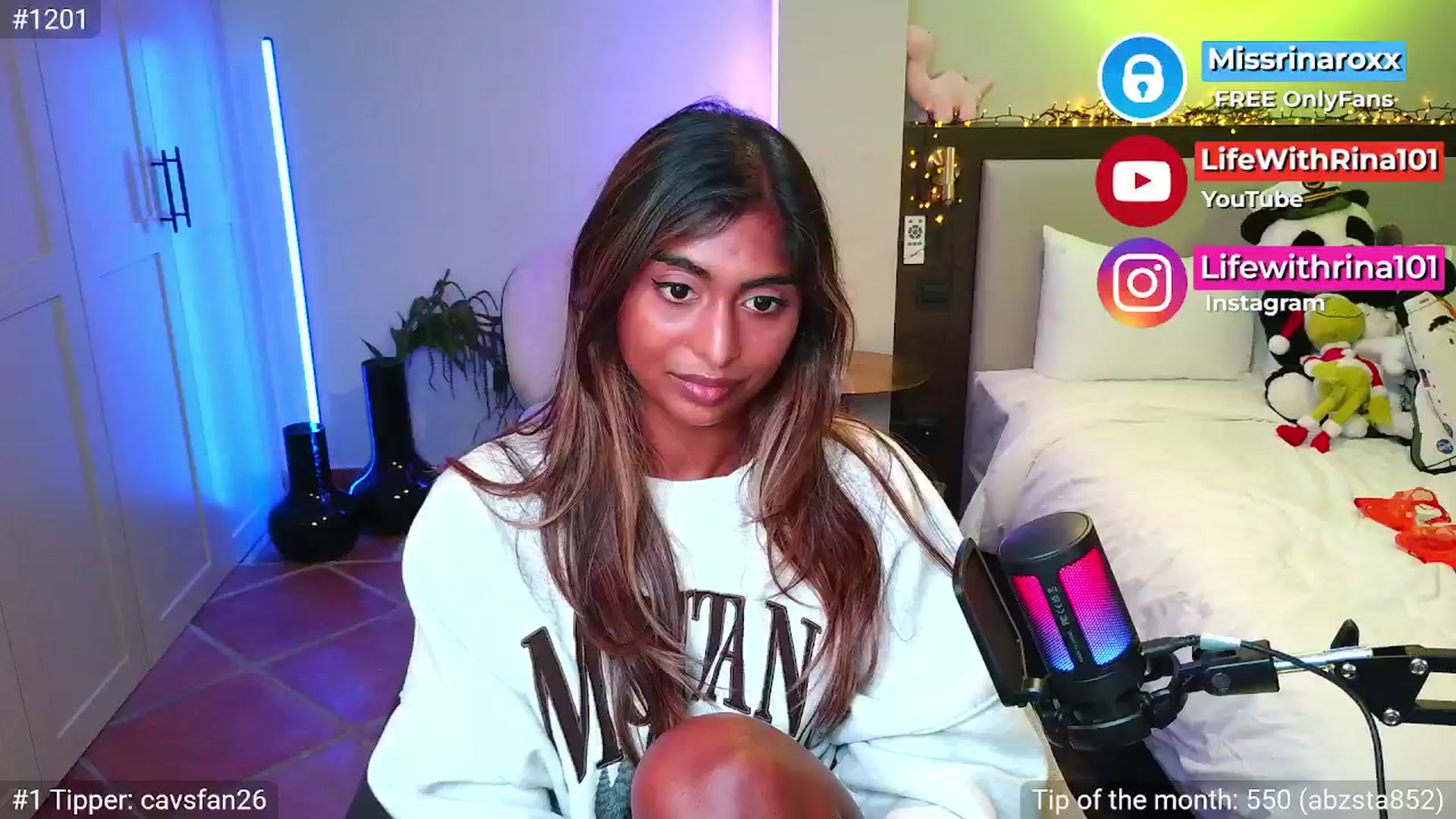 Gallery image thumbnail from Missrinaroxx's myfreecams stream on, 04/10/2026, 19:38 image 12 of 20