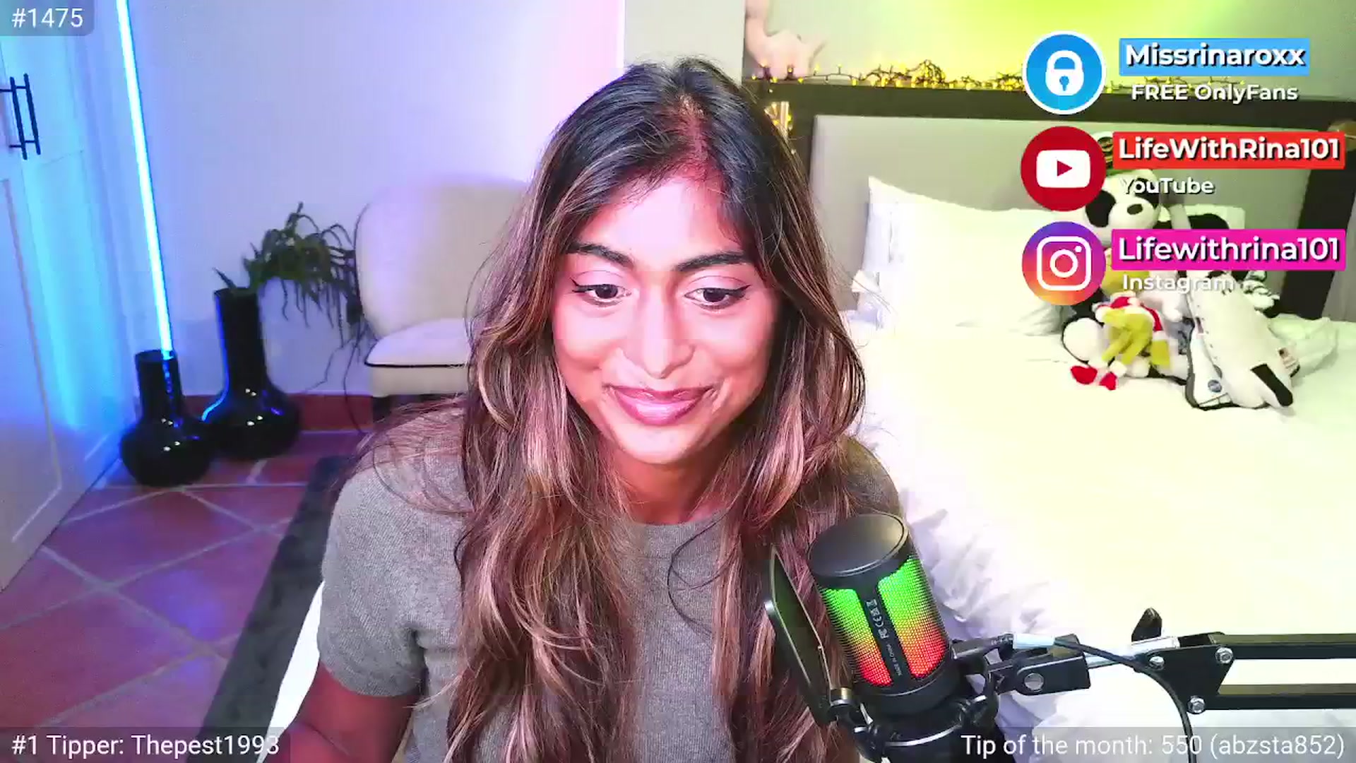 Gallery image thumbnail from Missrinaroxx's myfreecams stream on, 04/13/2026, 19:05 image 3 of 20