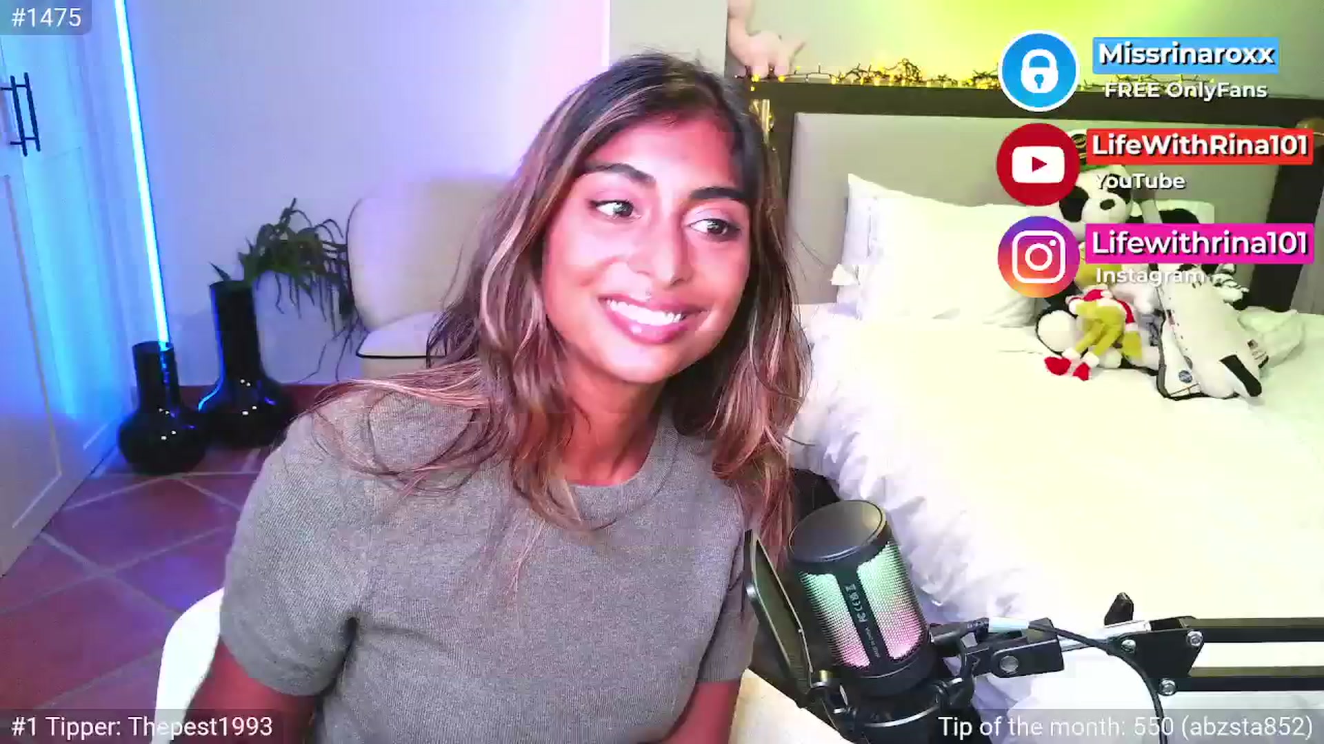 Gallery image thumbnail from Missrinaroxx's myfreecams stream on, 04/13/2026, 19:05 image 6 of 20