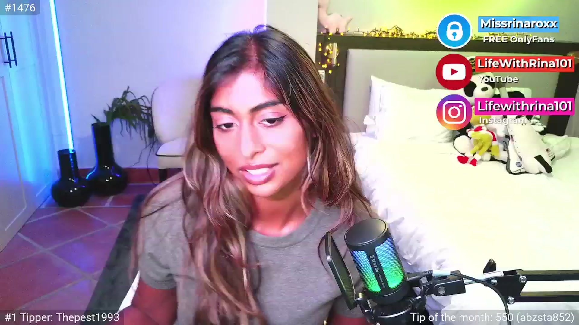 Gallery image thumbnail from Missrinaroxx's myfreecams stream on, 04/13/2026, 19:05 image 7 of 20