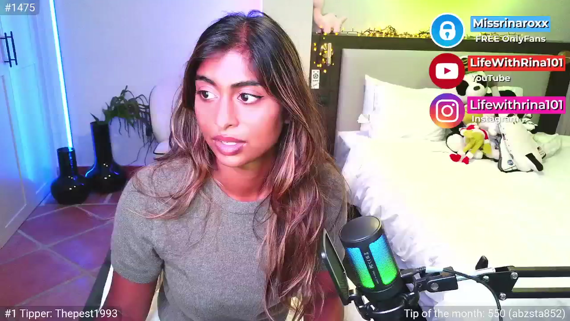 Gallery image thumbnail from Missrinaroxx's myfreecams stream on, 04/13/2026, 19:05 image 5 of 20