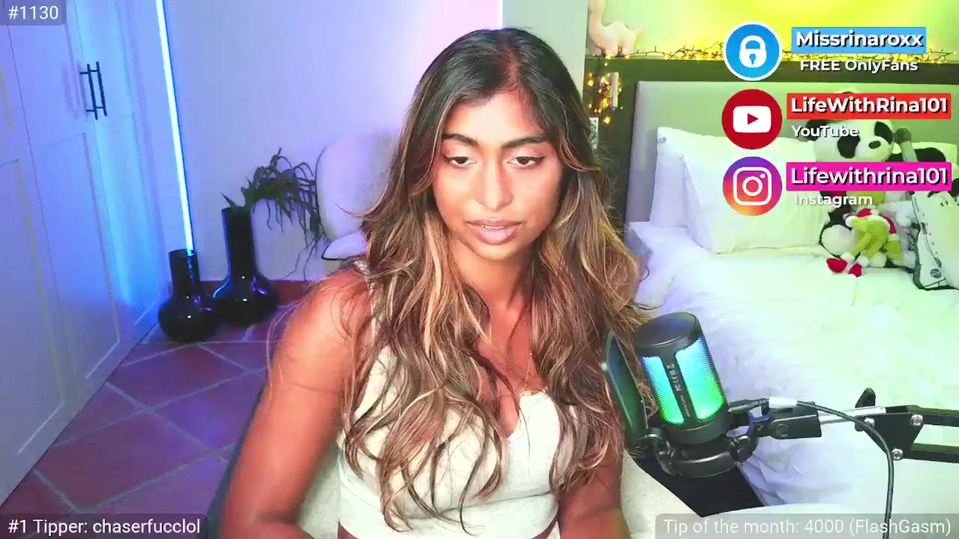 Gallery image thumbnail from Missrinaroxx's myfreecams stream on, 04/20/2026, 19:31 image 6 of 20